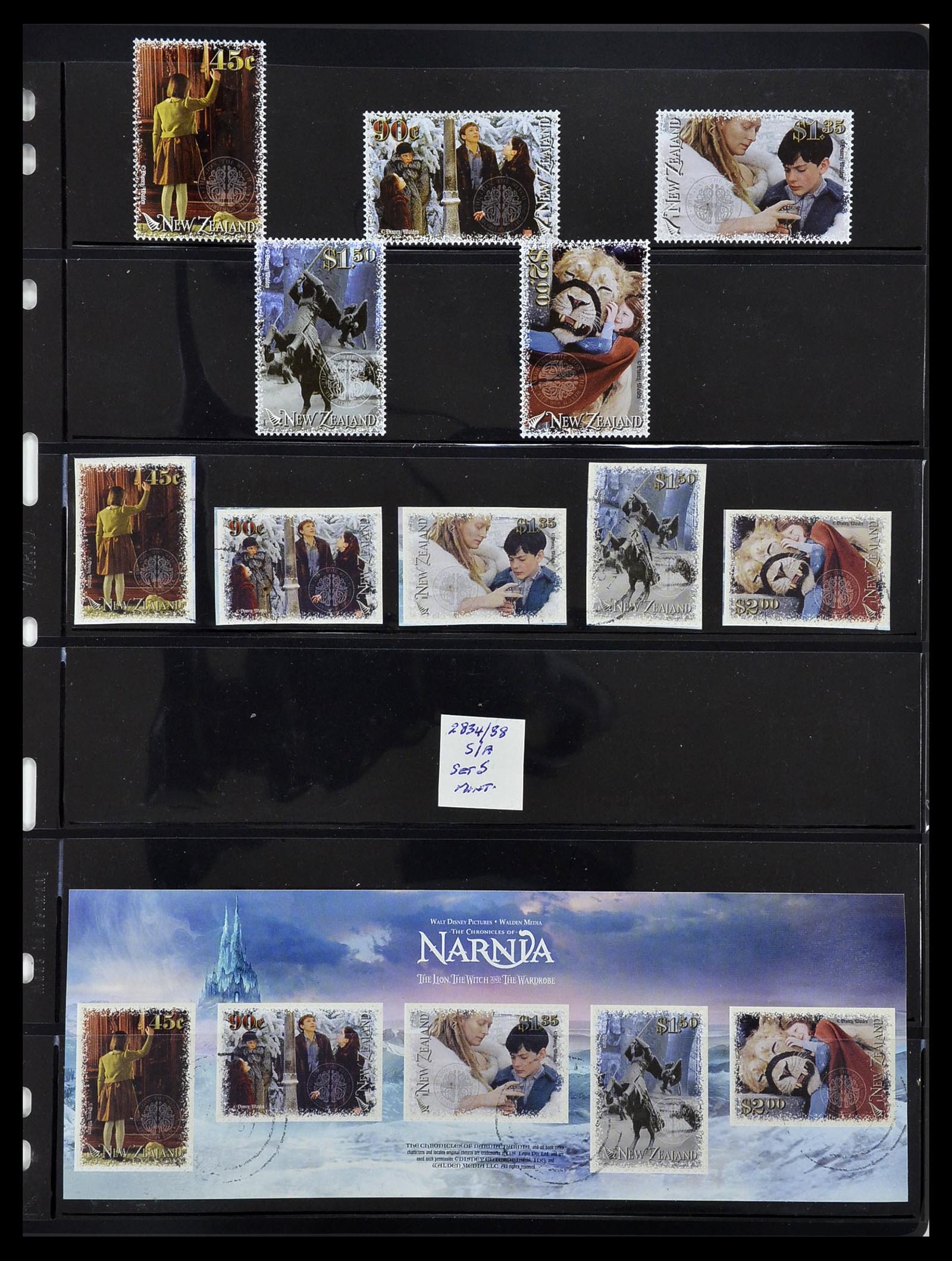 34210 281 - Postzegelverzameling 34210 Nieuw Zeeland 1870-2010.