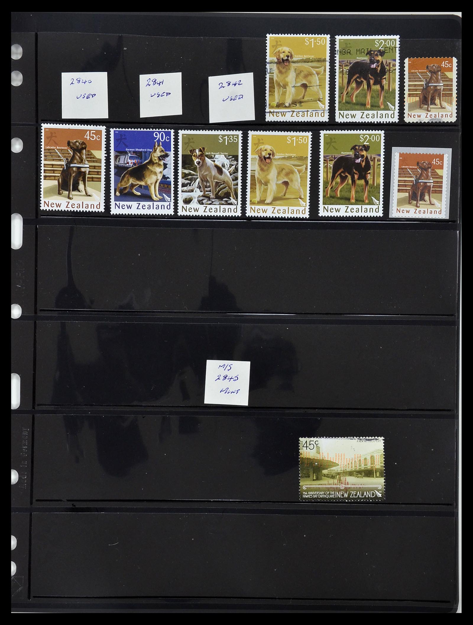 34210 283 - Postzegelverzameling 34210 Nieuw Zeeland 1870-2010.