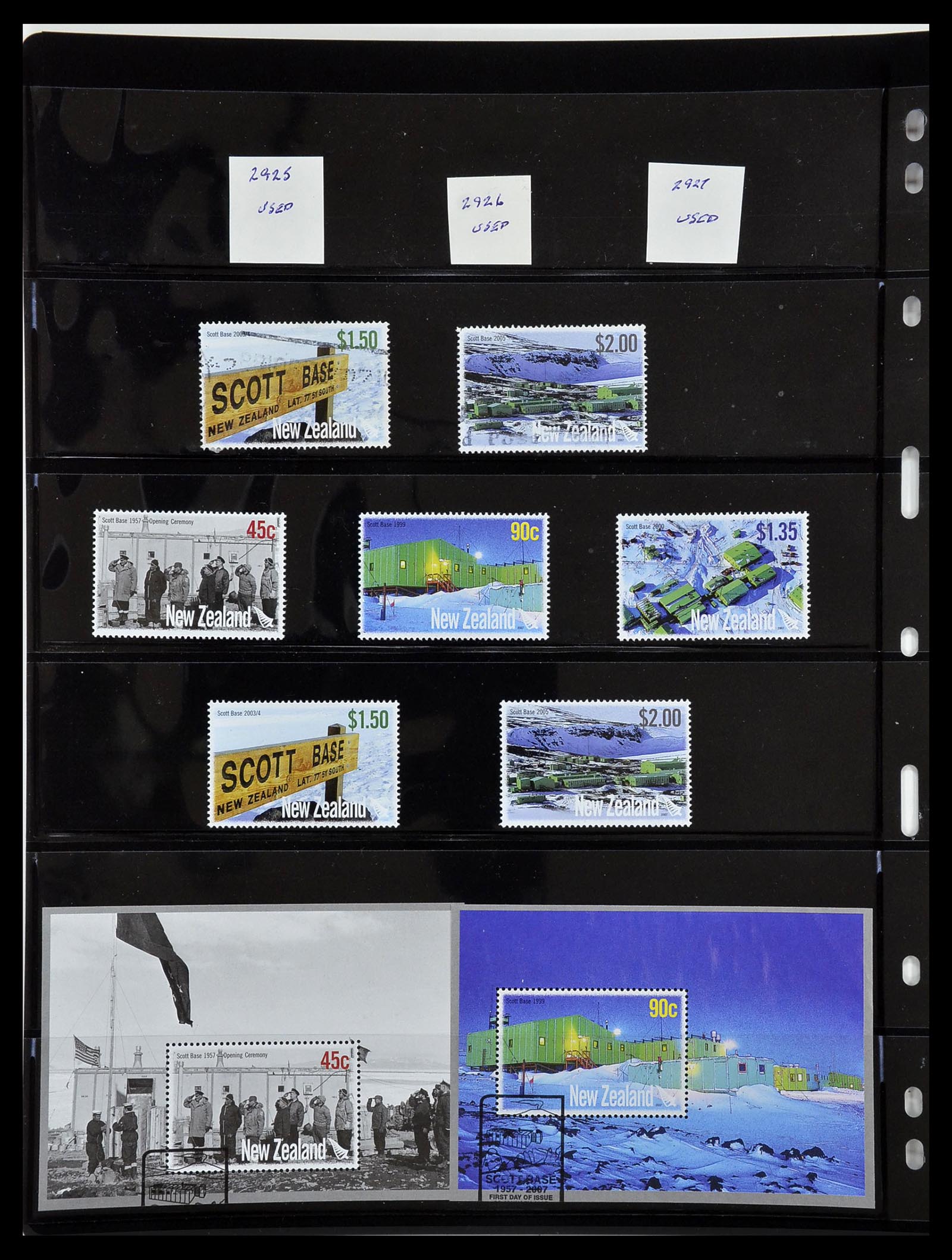 34210 291 - Postzegelverzameling 34210 Nieuw Zeeland 1870-2010.