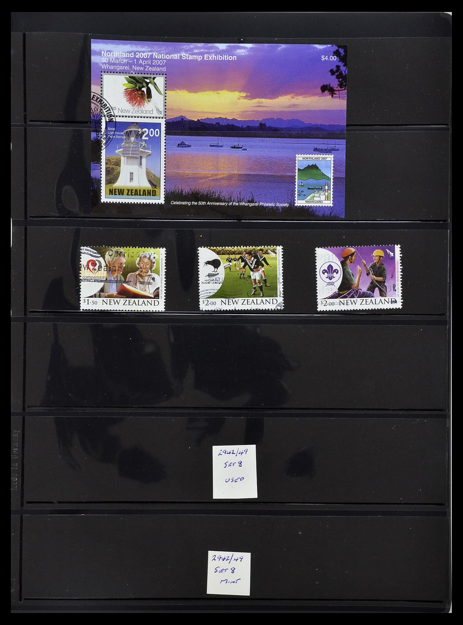34210 294 - Postzegelverzameling 34210 Nieuw Zeeland 1870-2010.