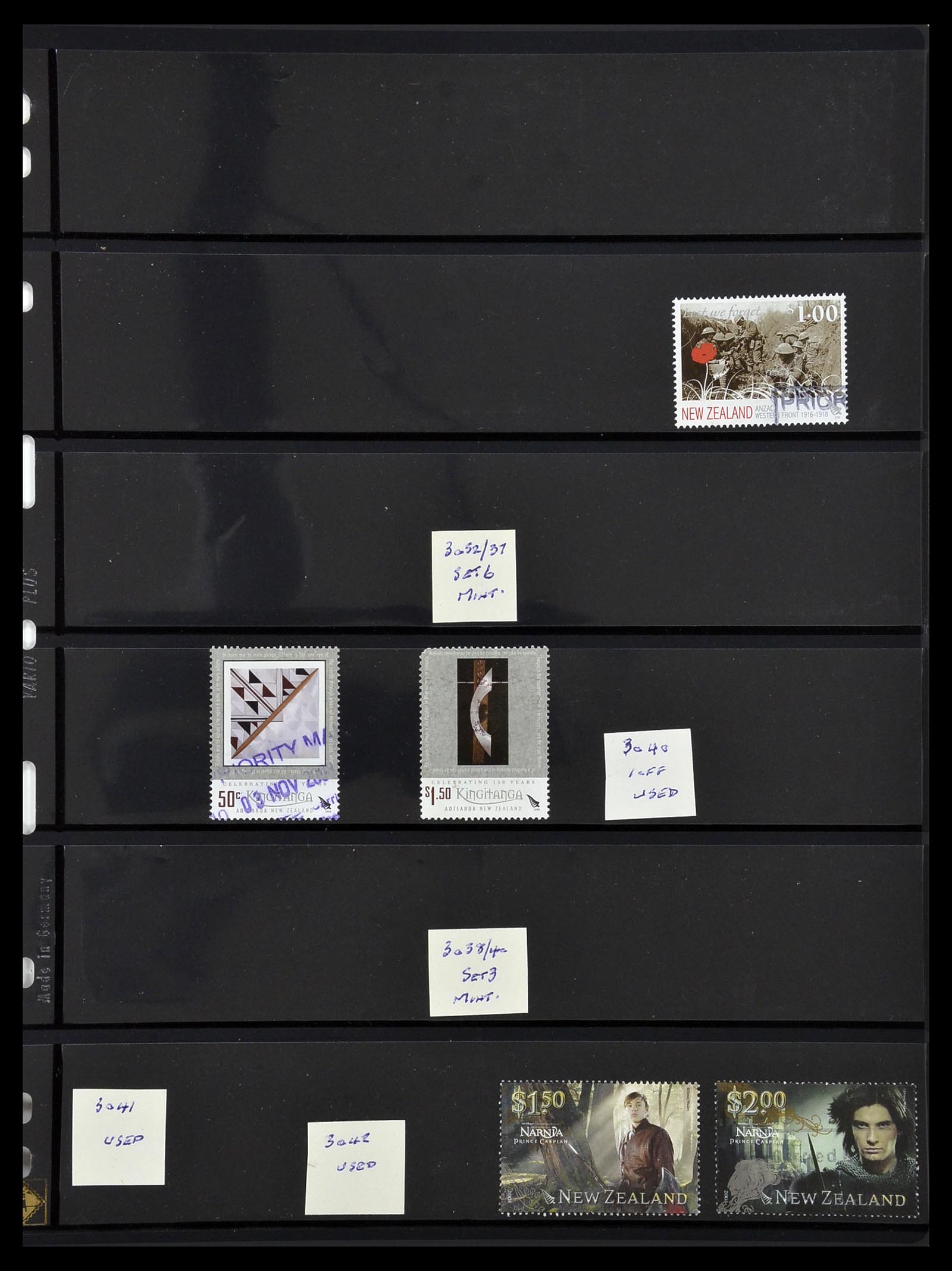 34210 302 - Postzegelverzameling 34210 Nieuw Zeeland 1870-2010.