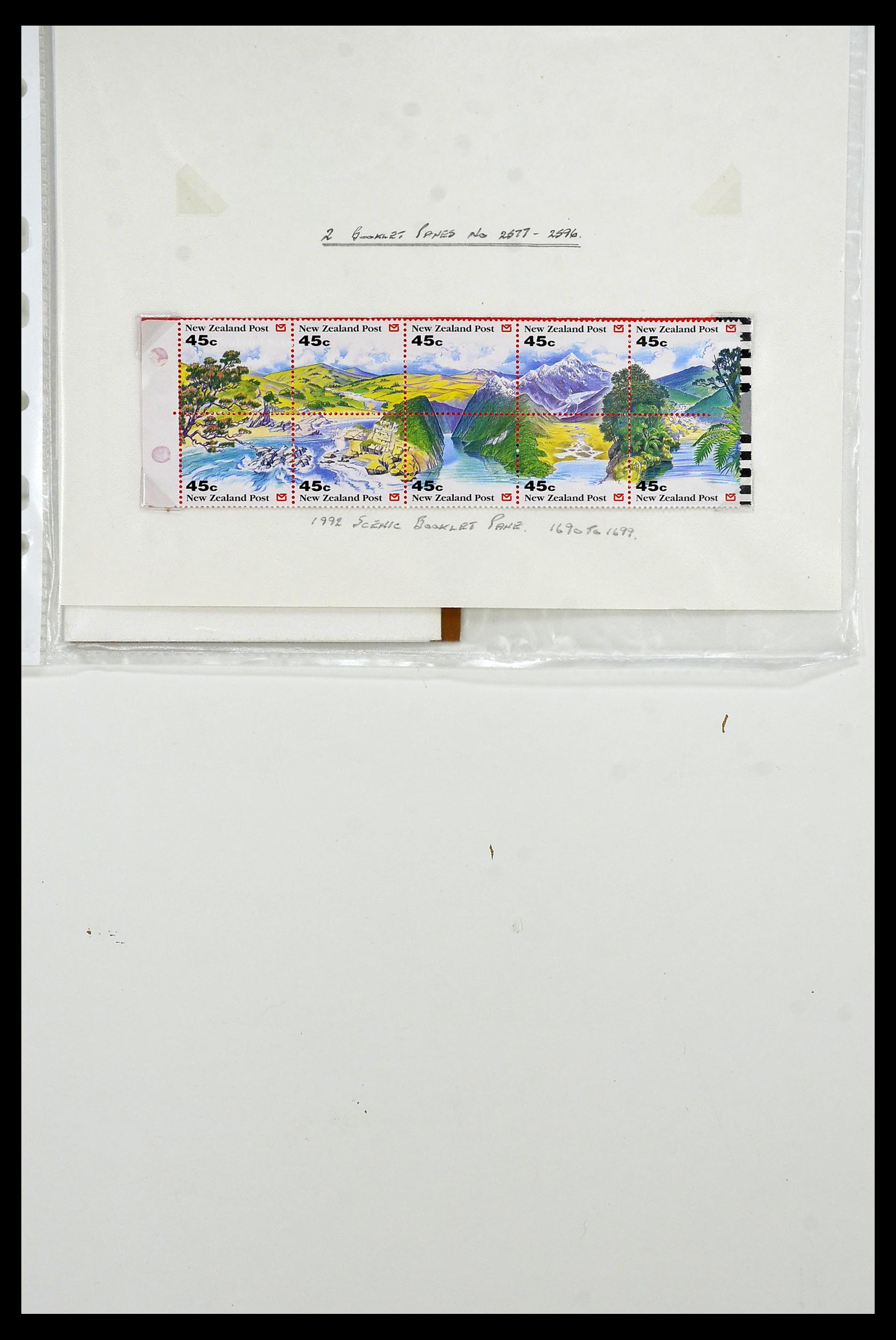 34210 333 - Postzegelverzameling 34210 Nieuw Zeeland 1870-2010.