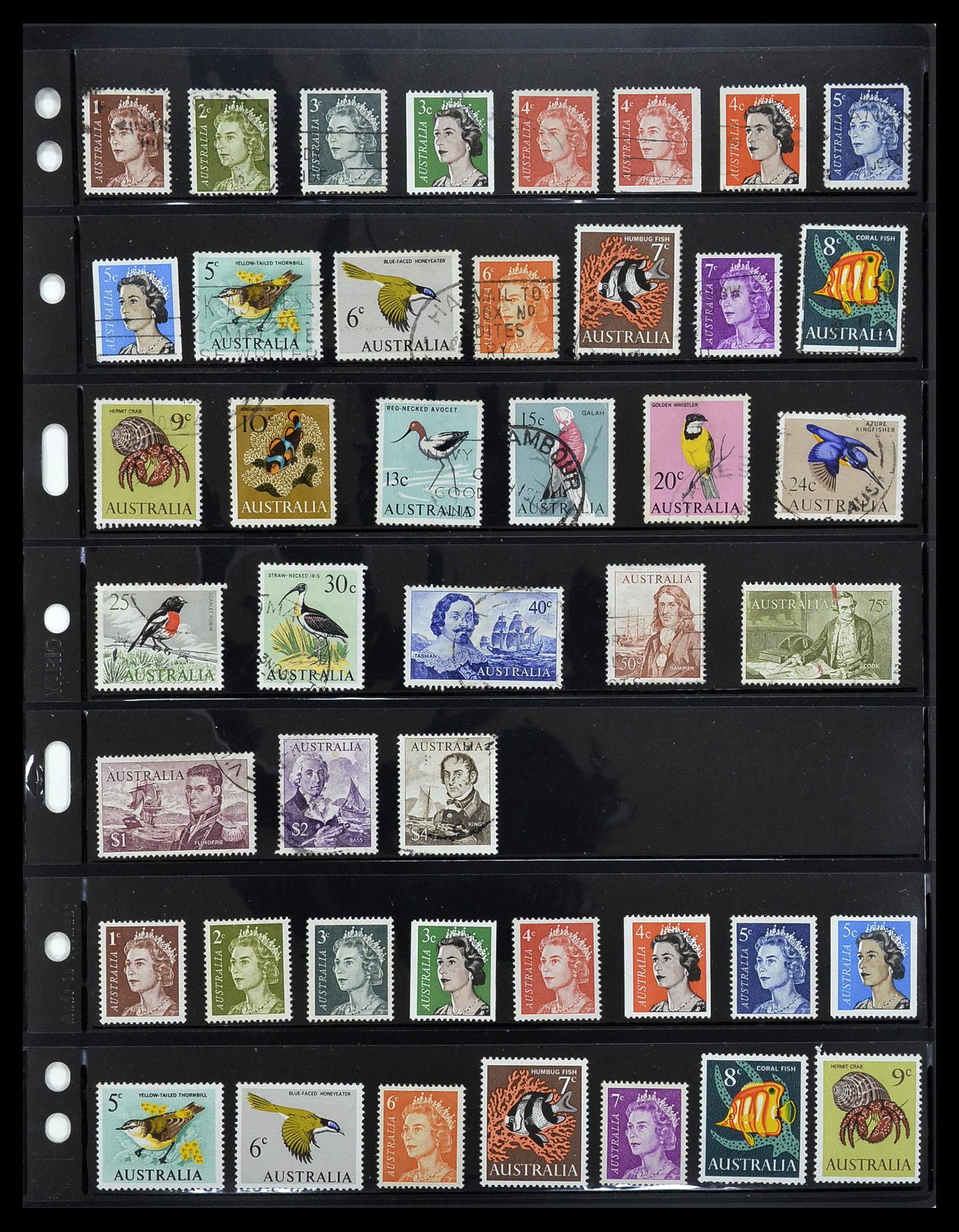 34211 023 - Postzegelverzameling 34211 Australië 1913-2010.