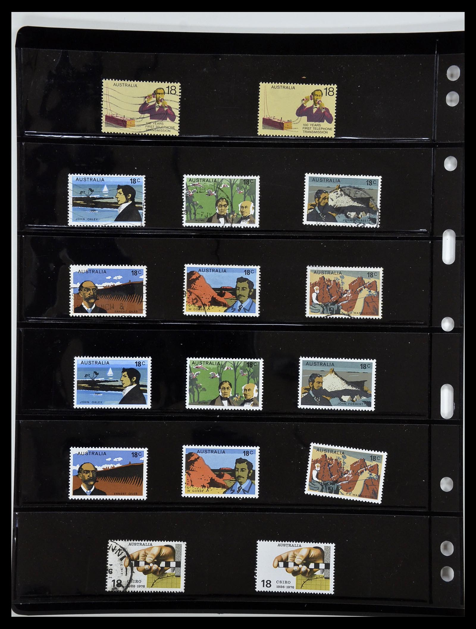 34211 046 - Postzegelverzameling 34211 Australië 1913-2010.