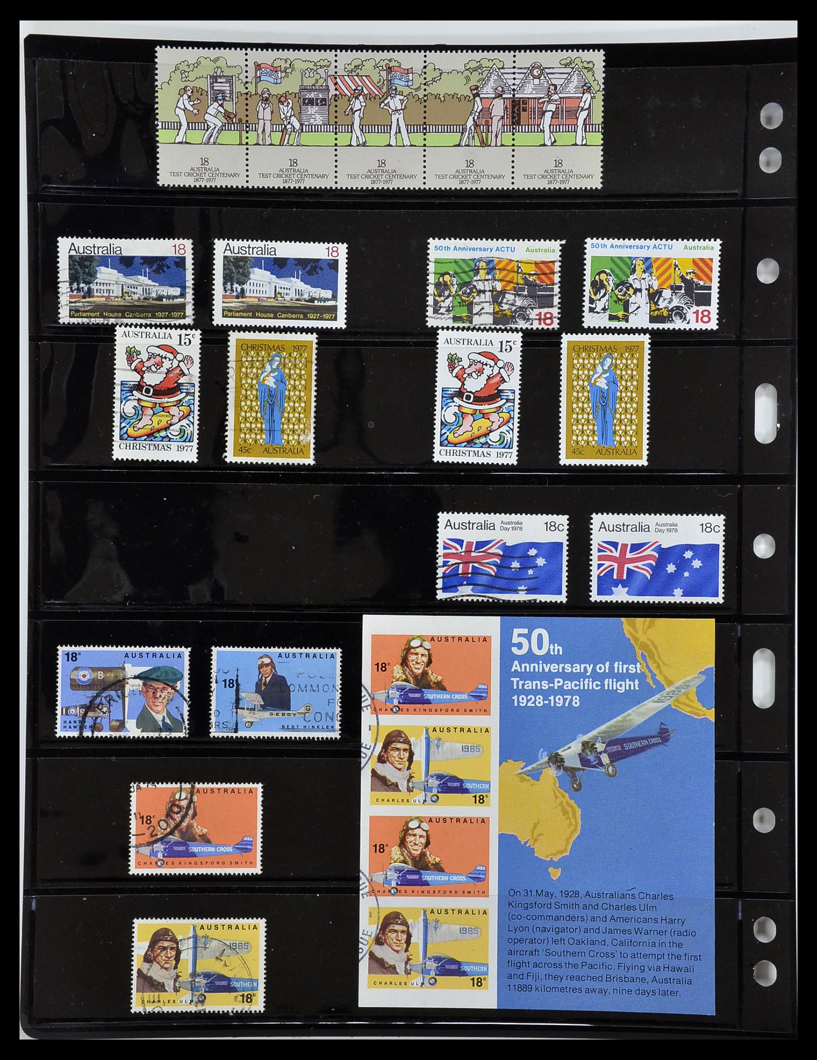 34211 050 - Postzegelverzameling 34211 Australië 1913-2010.