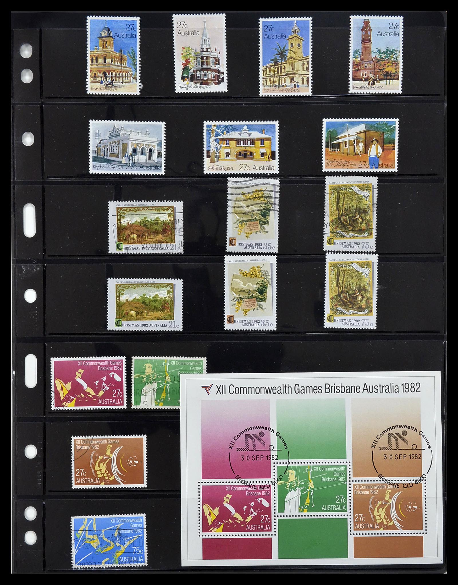 34211 065 - Postzegelverzameling 34211 Australië 1913-2010.