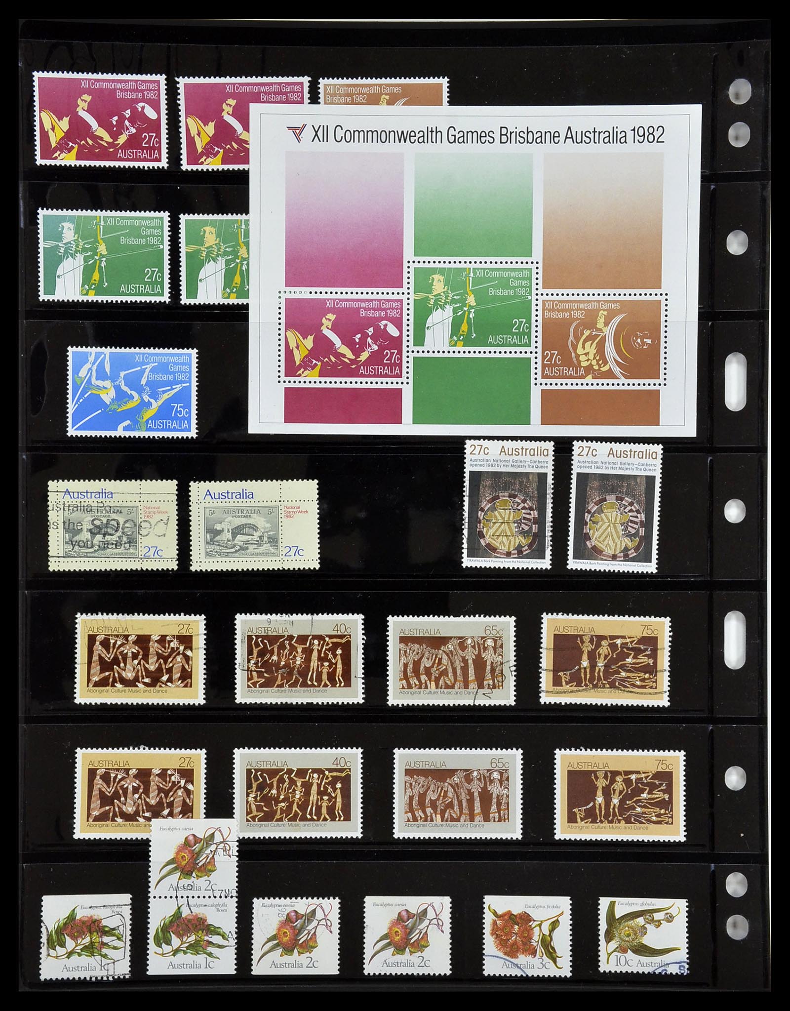 34211 066 - Postzegelverzameling 34211 Australië 1913-2010.