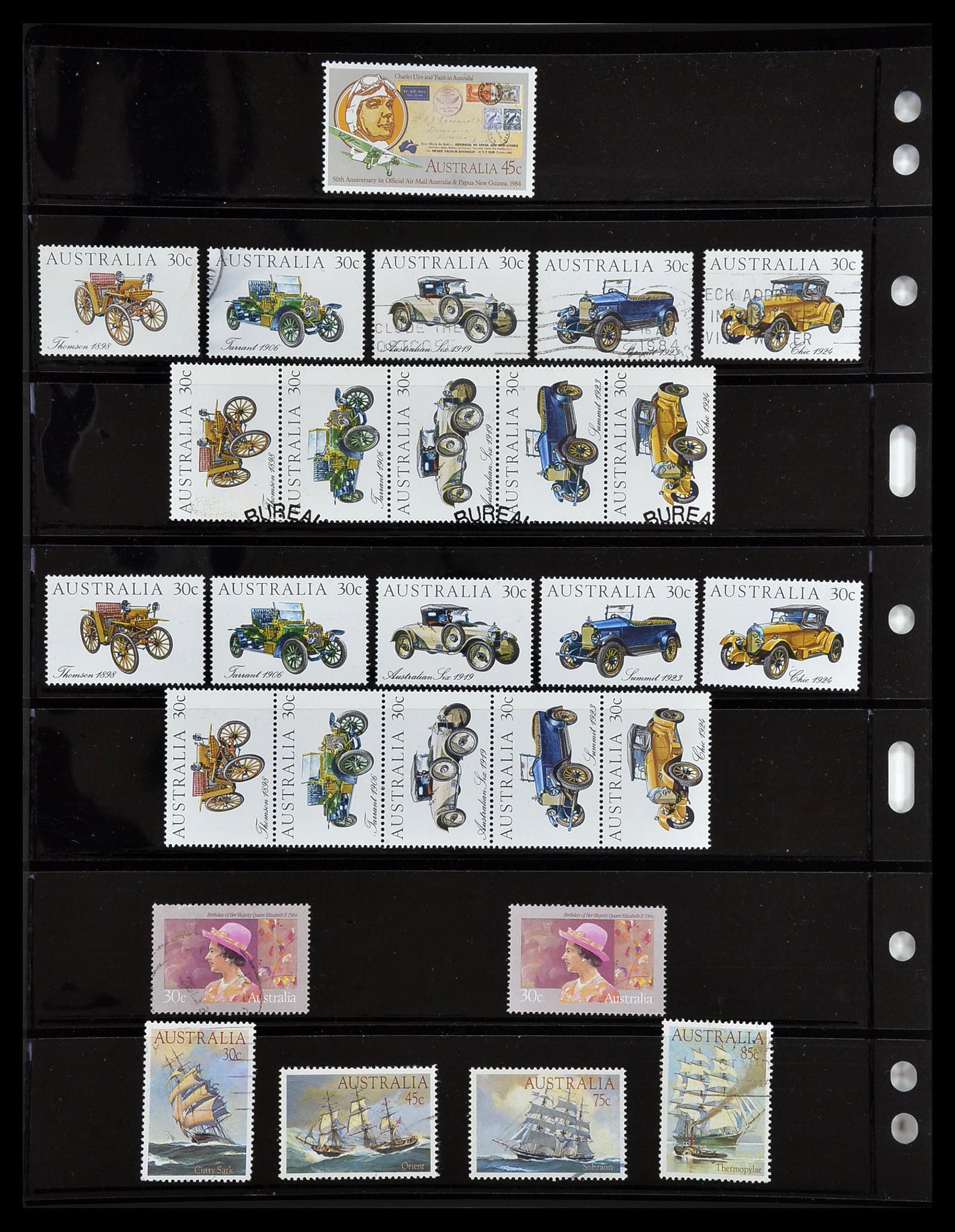 34211 070 - Postzegelverzameling 34211 Australië 1913-2010.