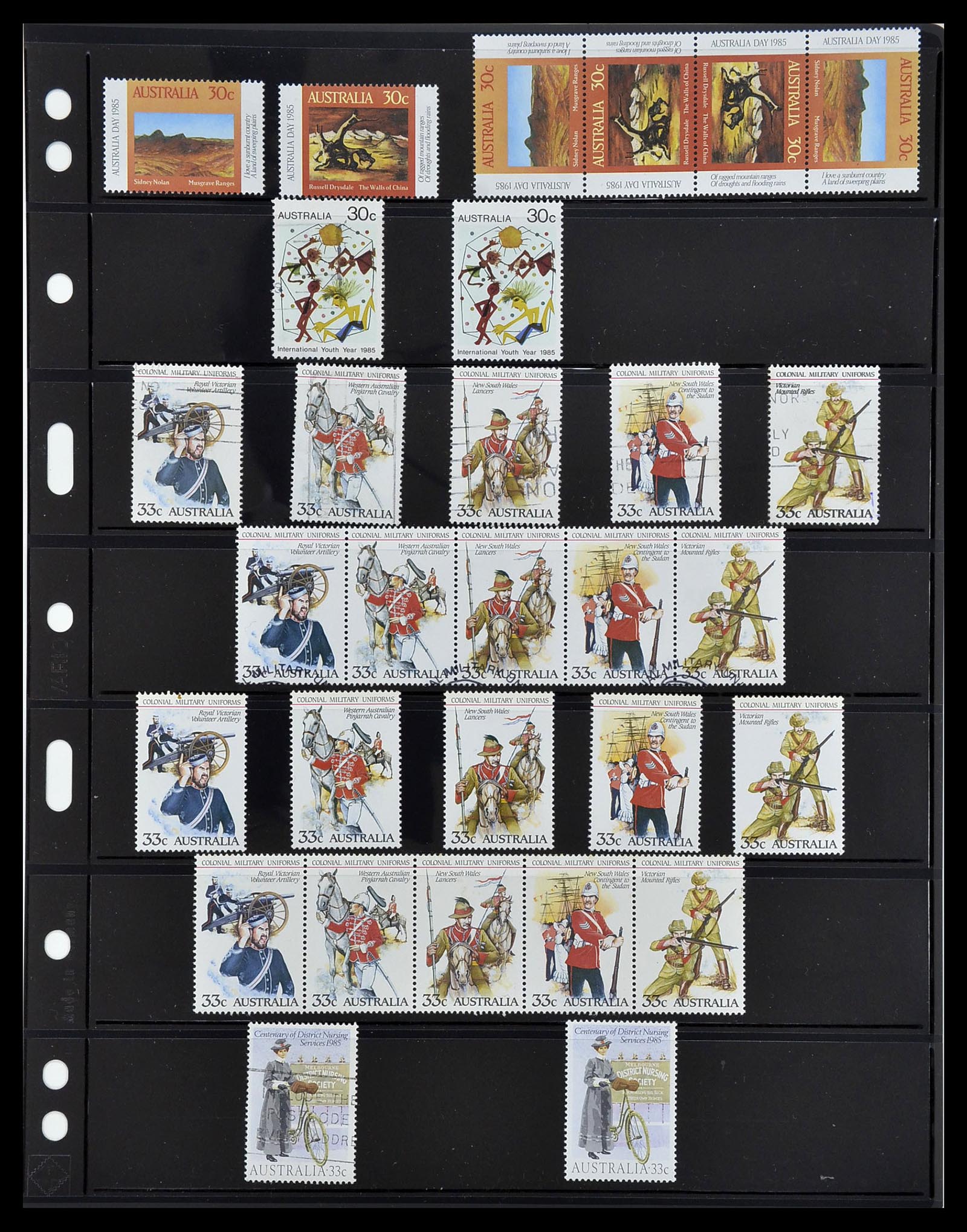 34211 075 - Postzegelverzameling 34211 Australië 1913-2010.
