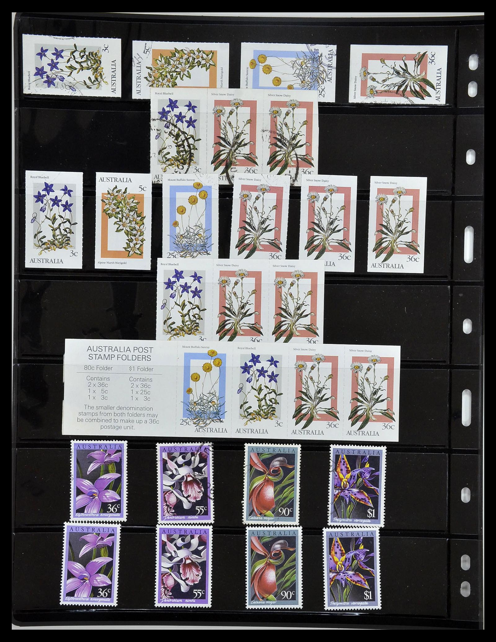 34211 082 - Postzegelverzameling 34211 Australië 1913-2010.