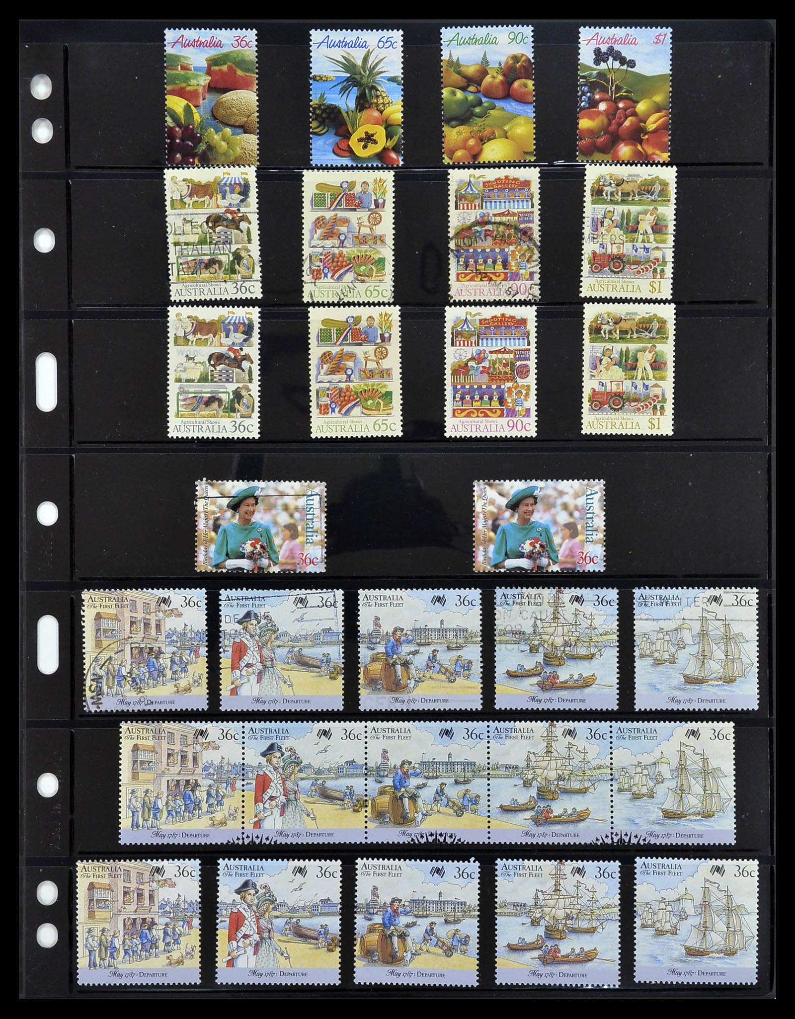 34211 085 - Postzegelverzameling 34211 Australië 1913-2010.