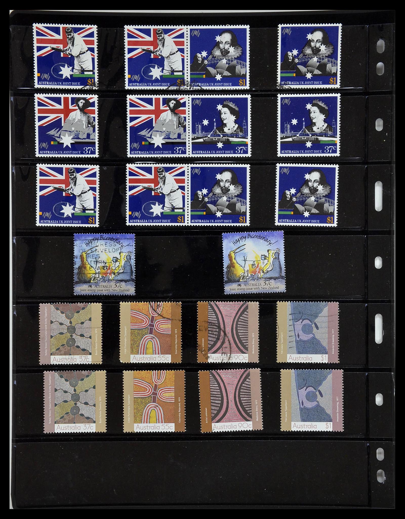 34211 094 - Postzegelverzameling 34211 Australië 1913-2010.