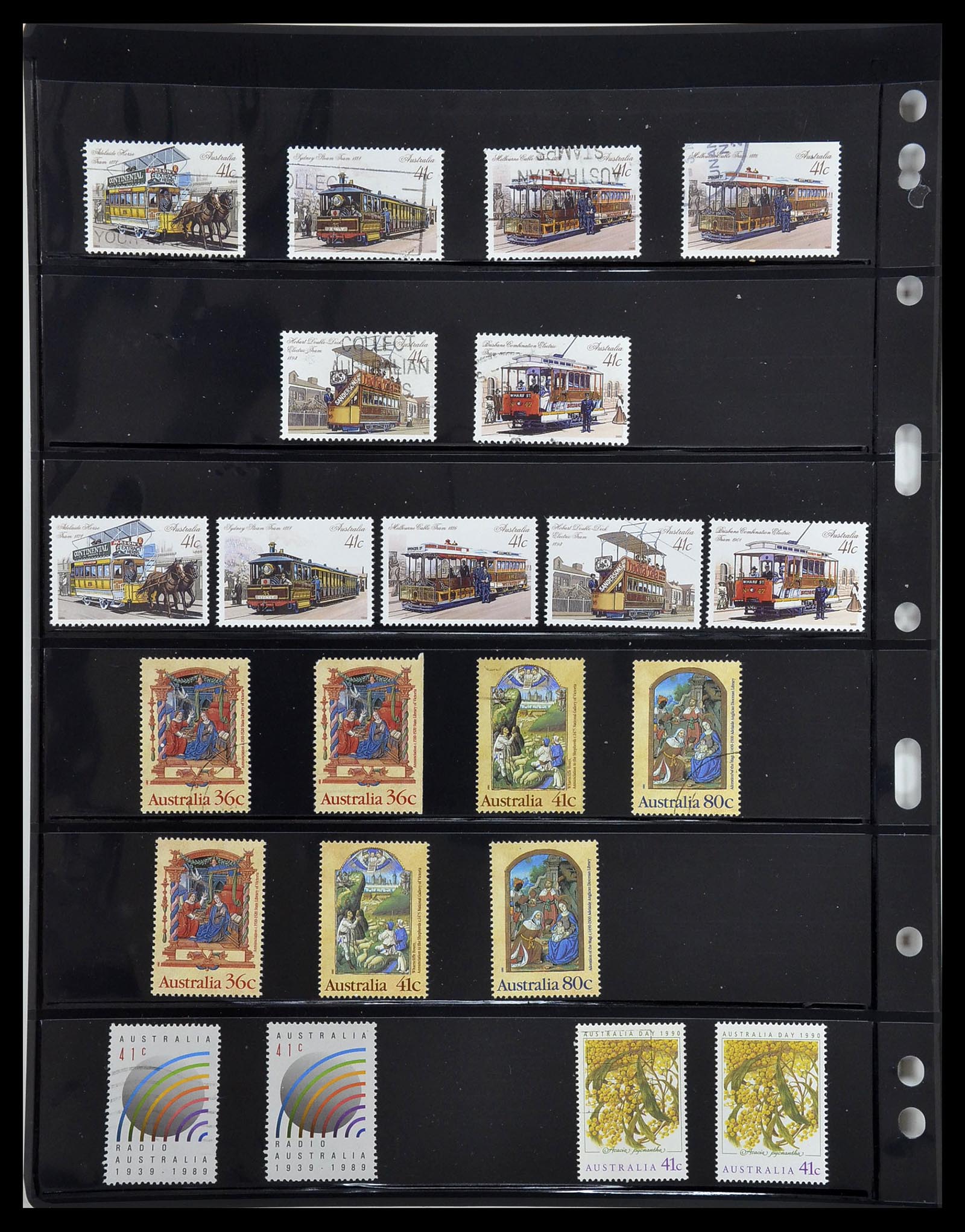 34211 100 - Postzegelverzameling 34211 Australië 1913-2010.