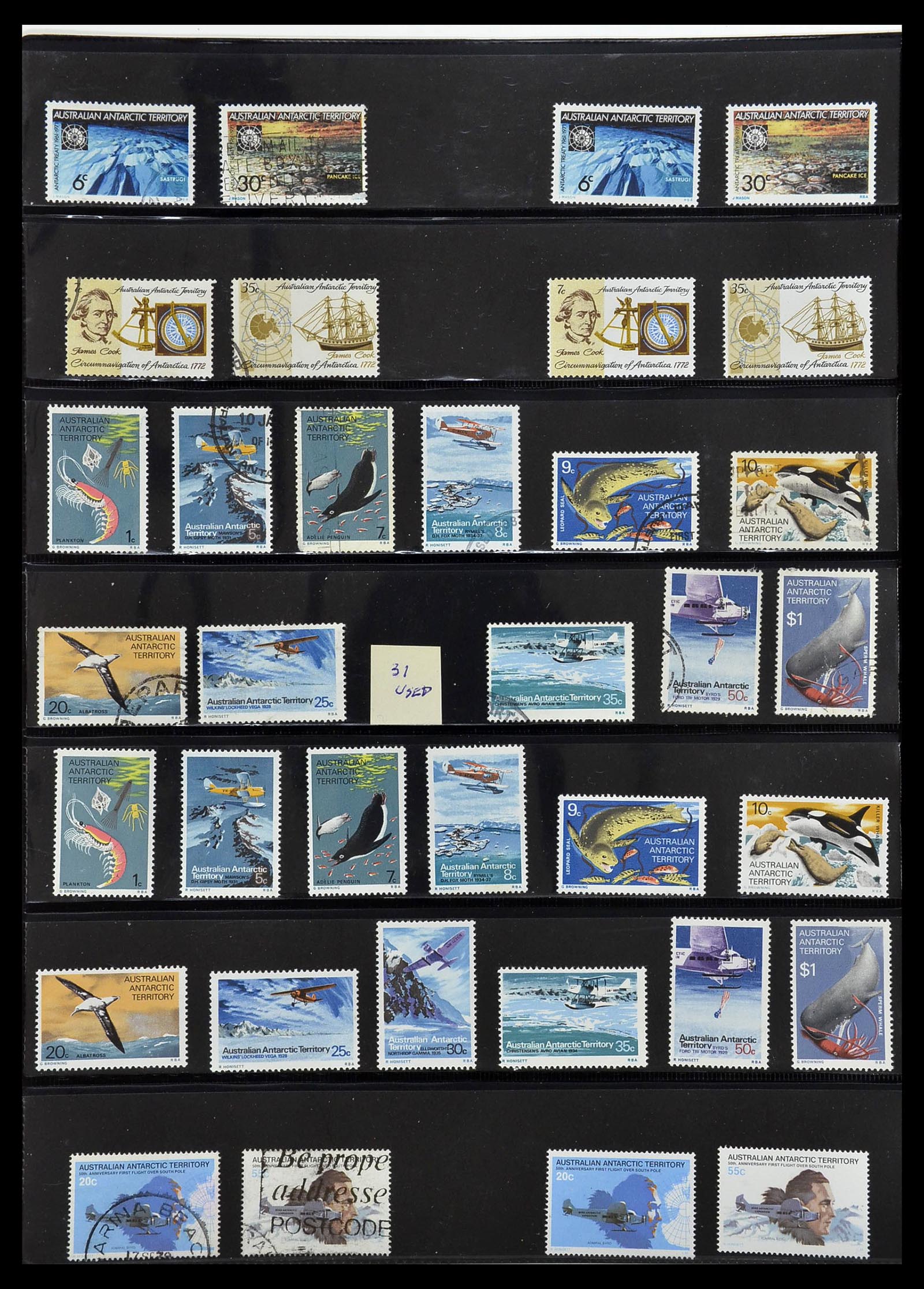 34211 318 - Postzegelverzameling 34211 Australië 1913-2010.