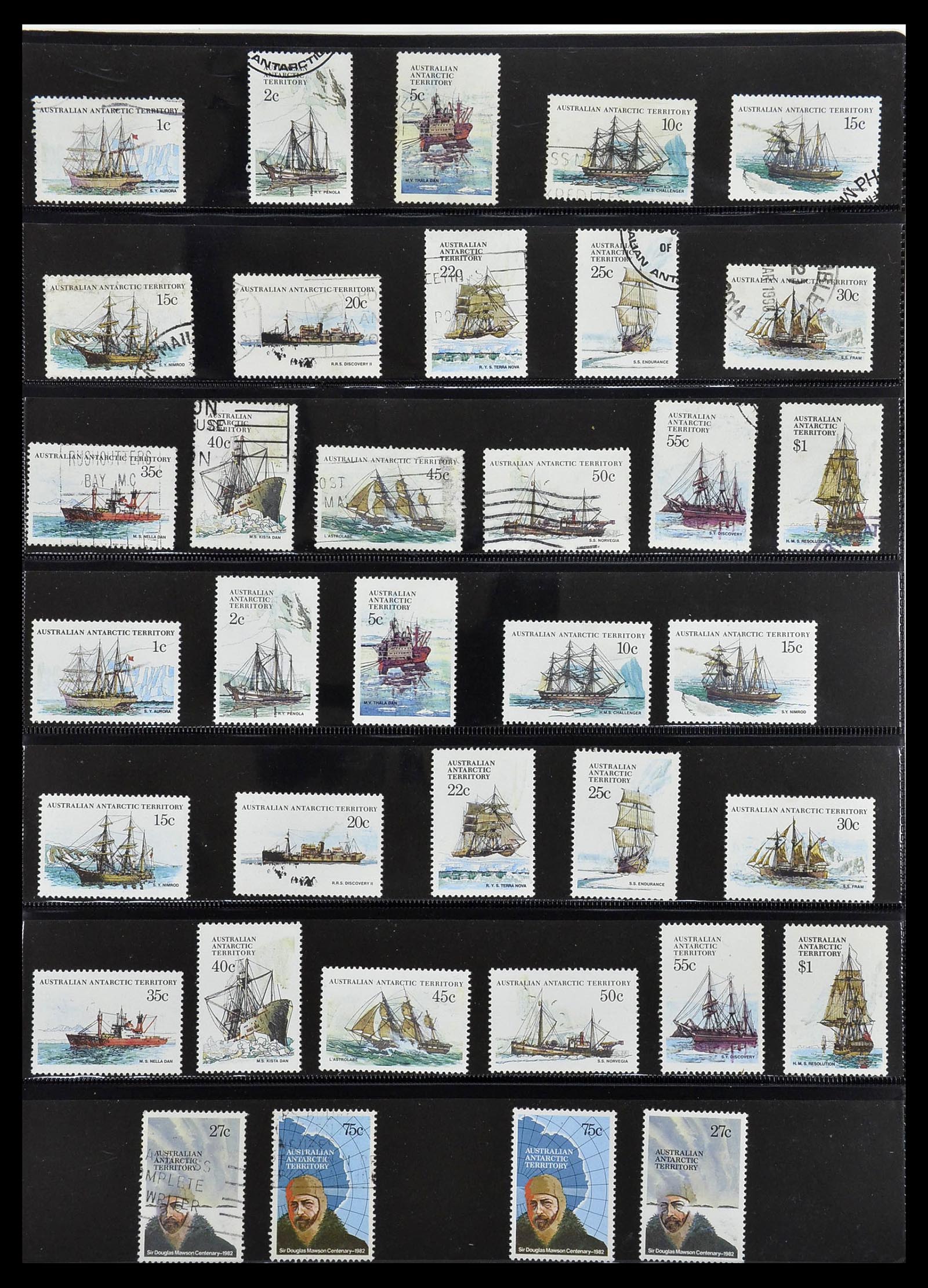 34211 319 - Postzegelverzameling 34211 Australië 1913-2010.