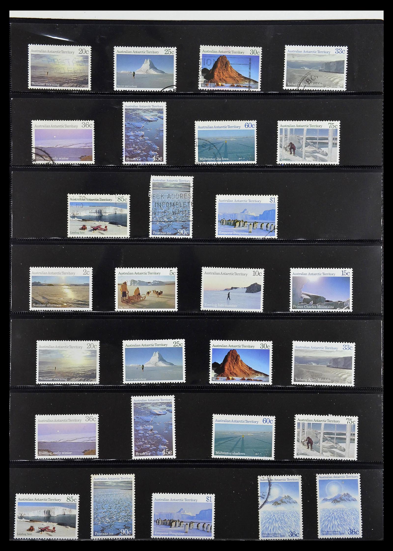 34211 321 - Postzegelverzameling 34211 Australië 1913-2010.