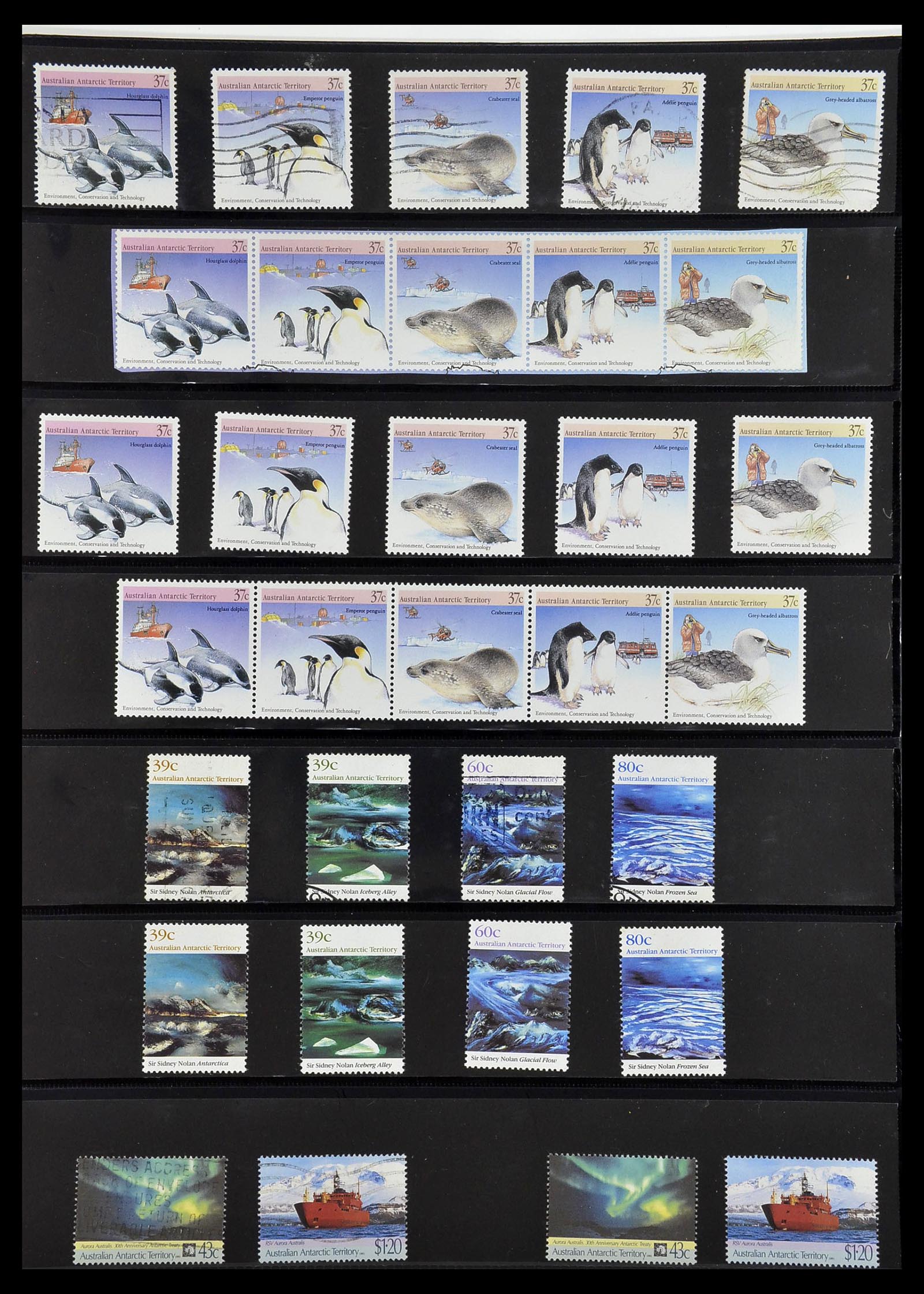 34211 322 - Stamp collection 34211 Australia 1913-2010.