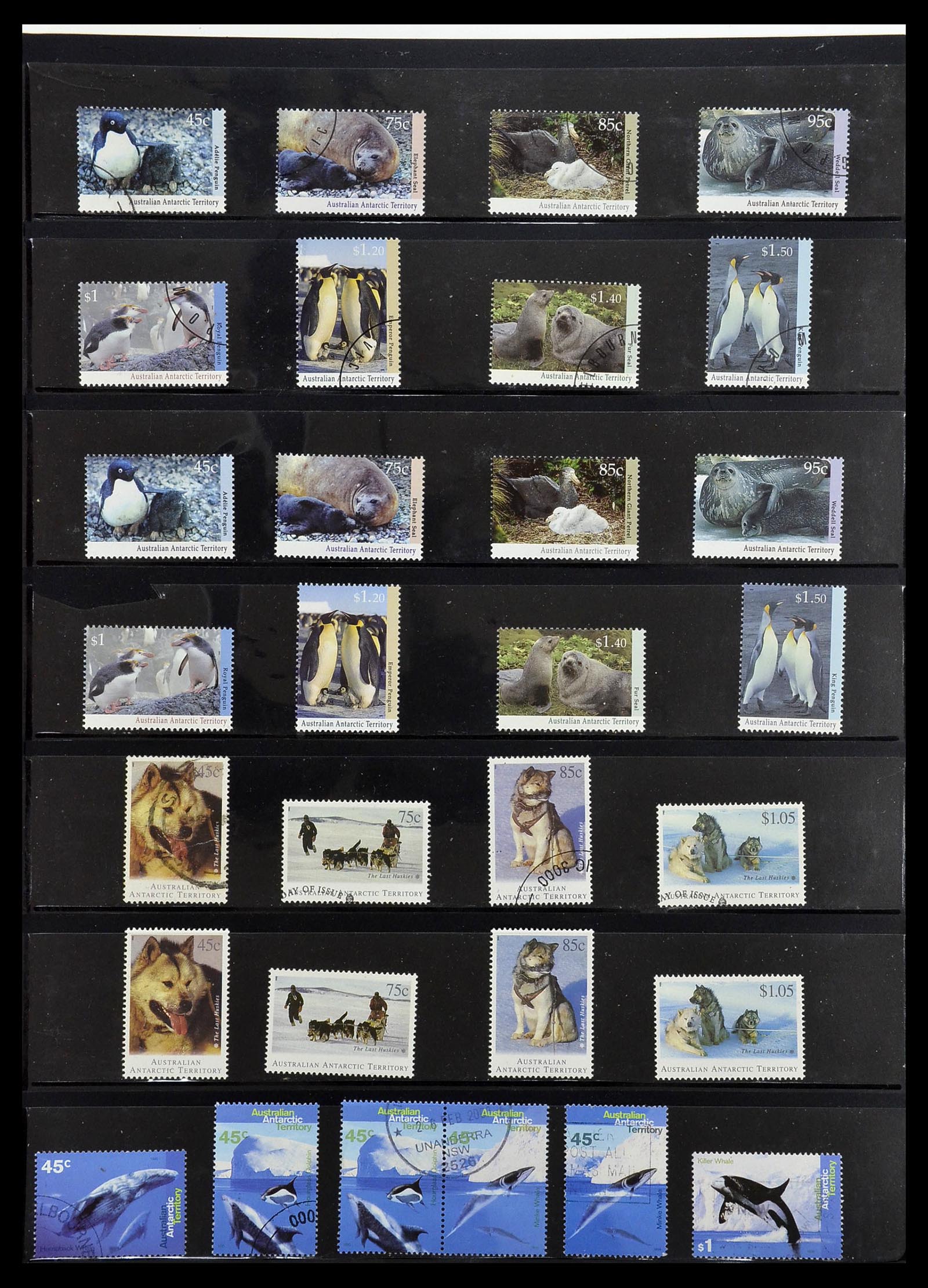 34211 323 - Postzegelverzameling 34211 Australië 1913-2010.