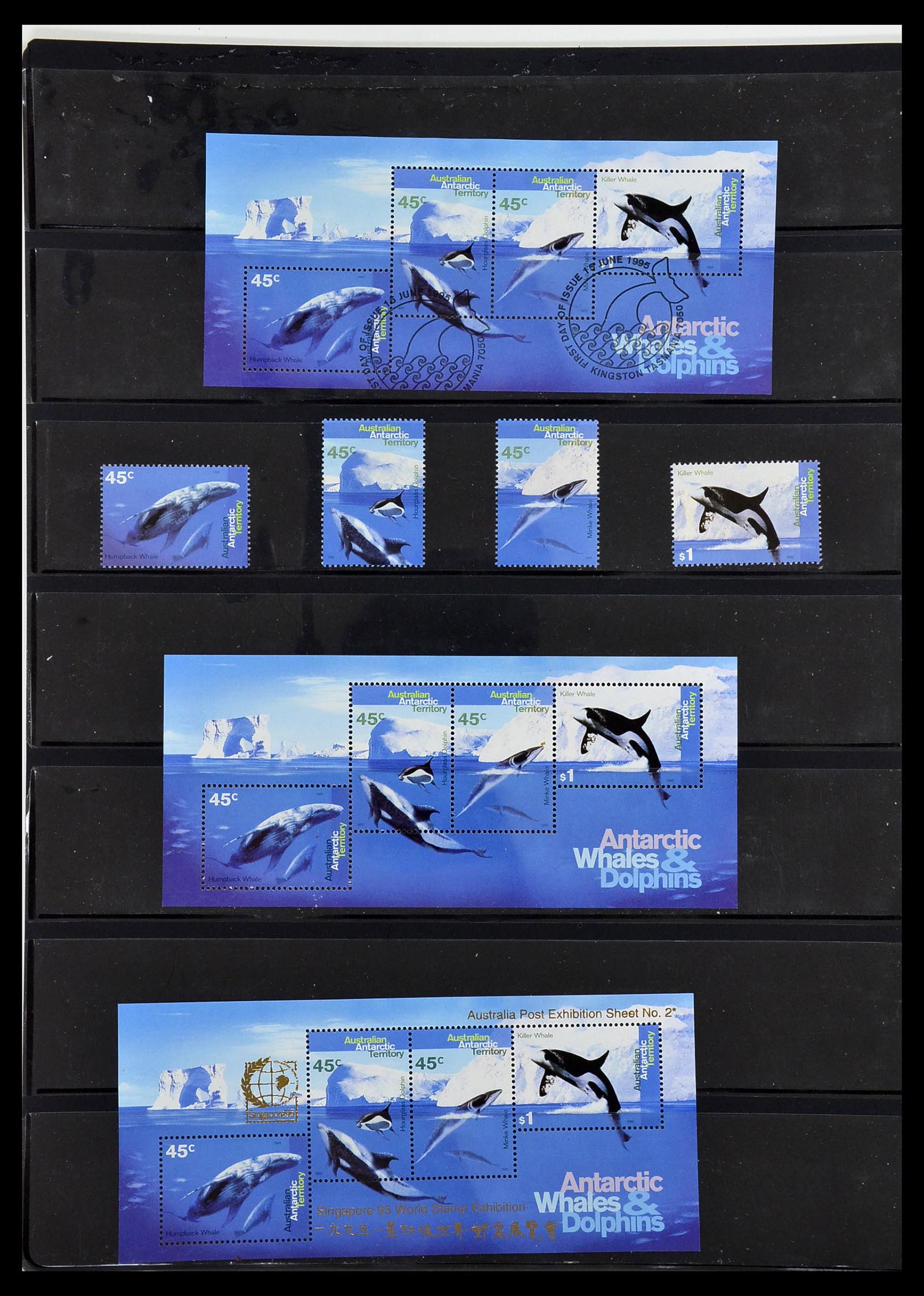 34211 324 - Postzegelverzameling 34211 Australië 1913-2010.