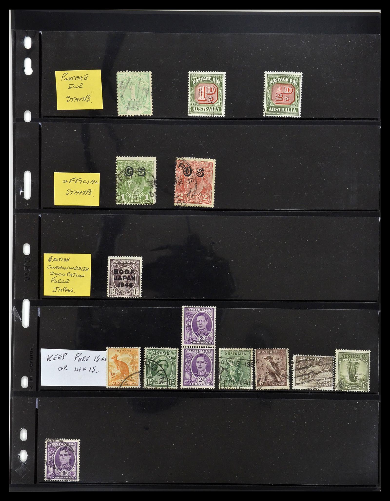 34211 331 - Stamp collection 34211 Australia 1913-2010.