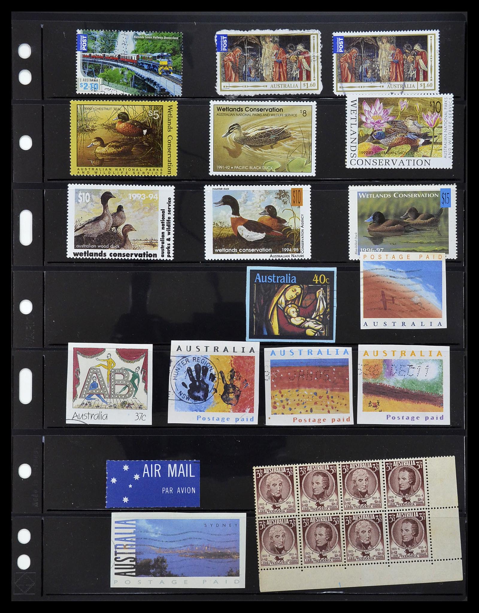 34211 335 - Stamp collection 34211 Australia 1913-2010.