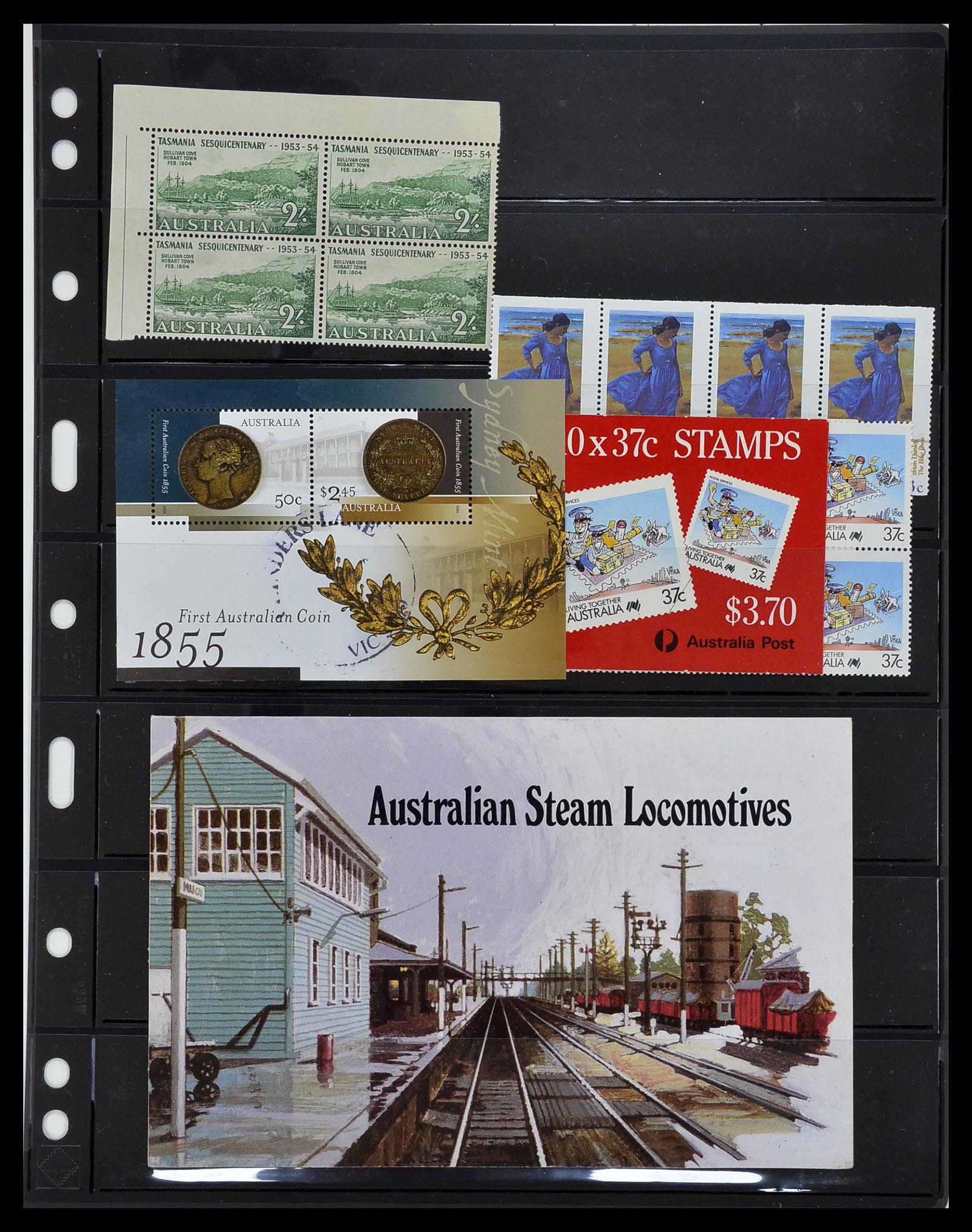 34211 337 - Postzegelverzameling 34211 Australië 1913-2010.