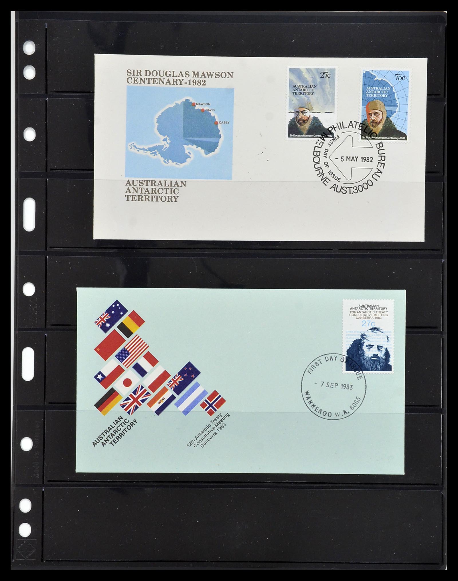 34211 350 - Postzegelverzameling 34211 Australië 1913-2010.