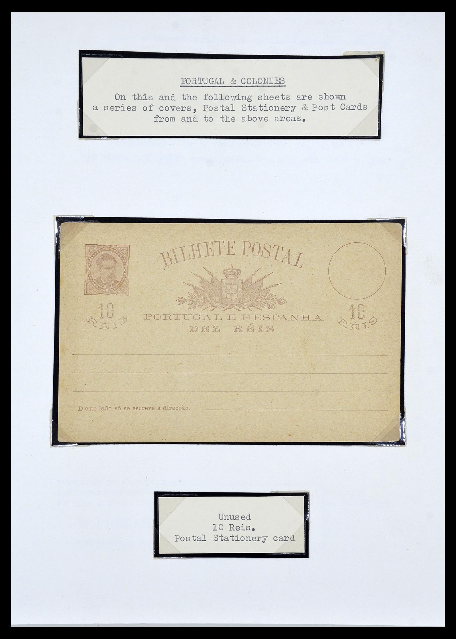 34212 004 - Postzegelverzameling 34212 Portugal brieven.