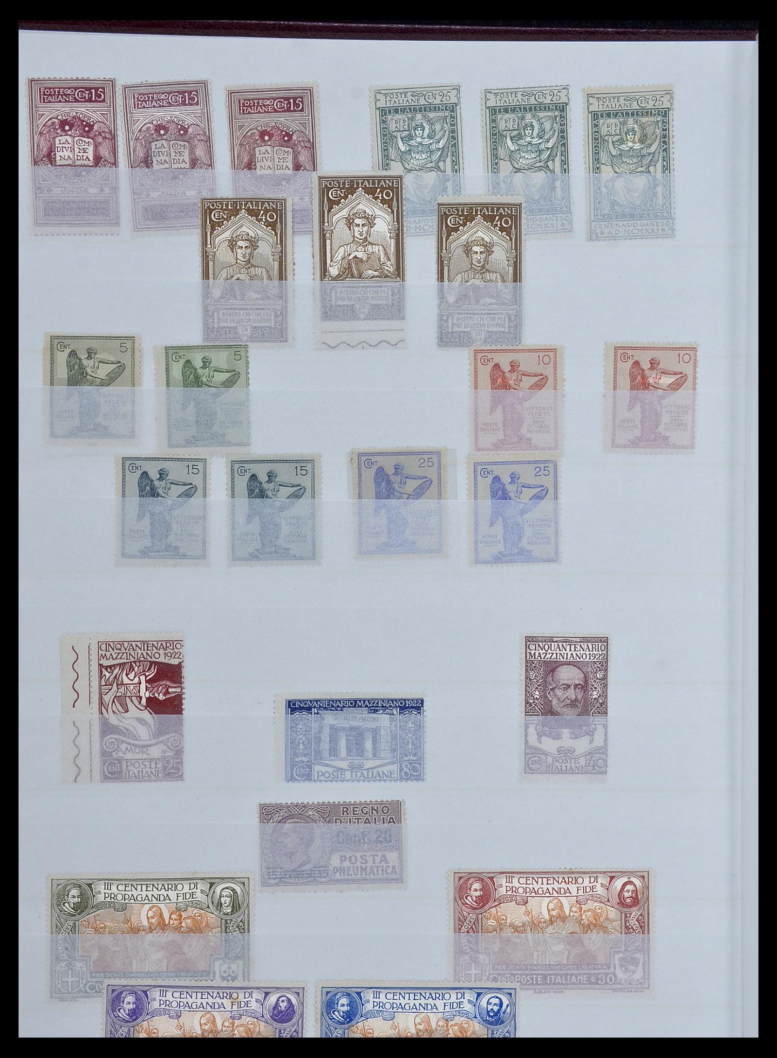 34214 004 - Postzegelverzameling 34214 Italië en gebieden 1861-1980.