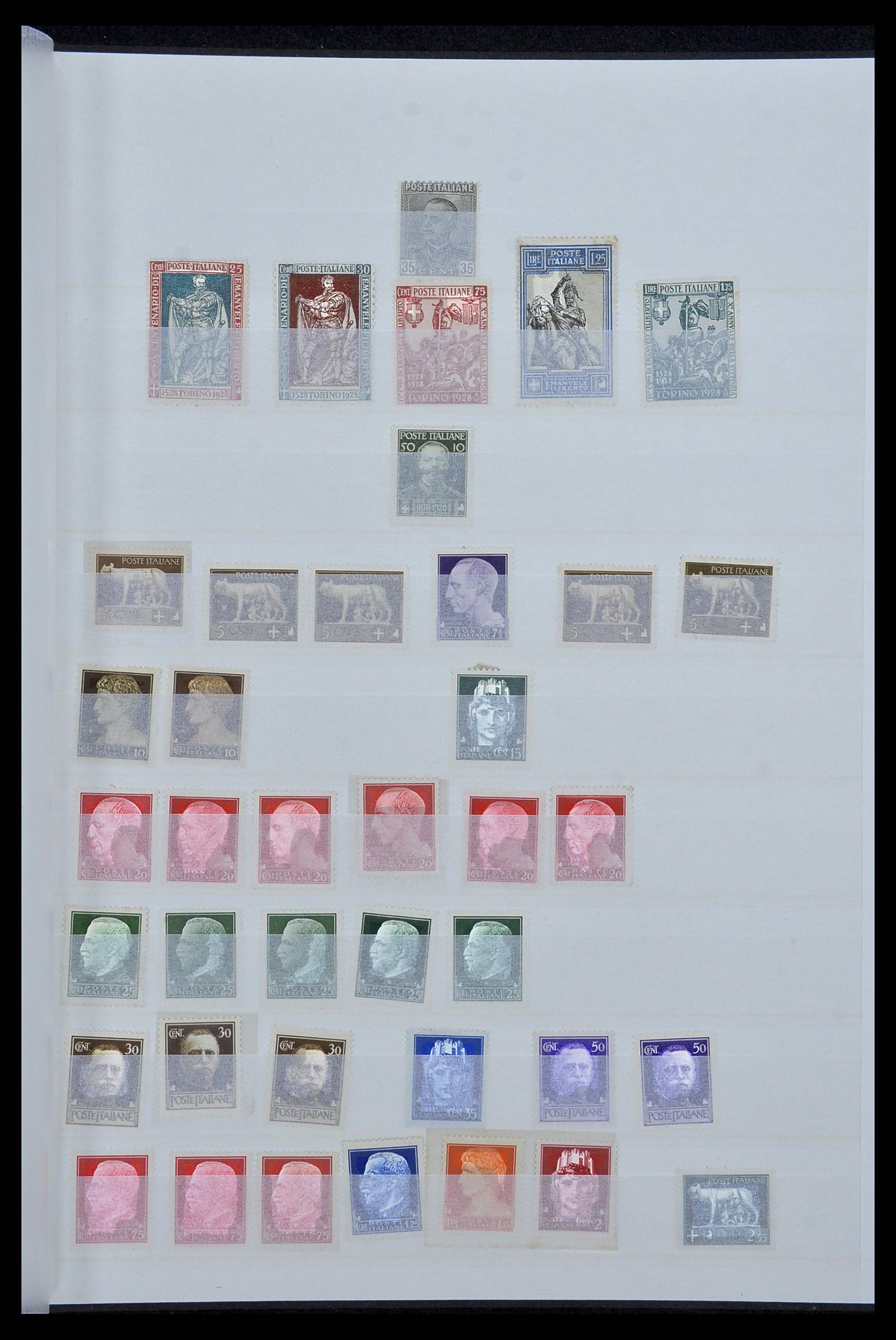 34214 007 - Postzegelverzameling 34214 Italië en gebieden 1861-1980.