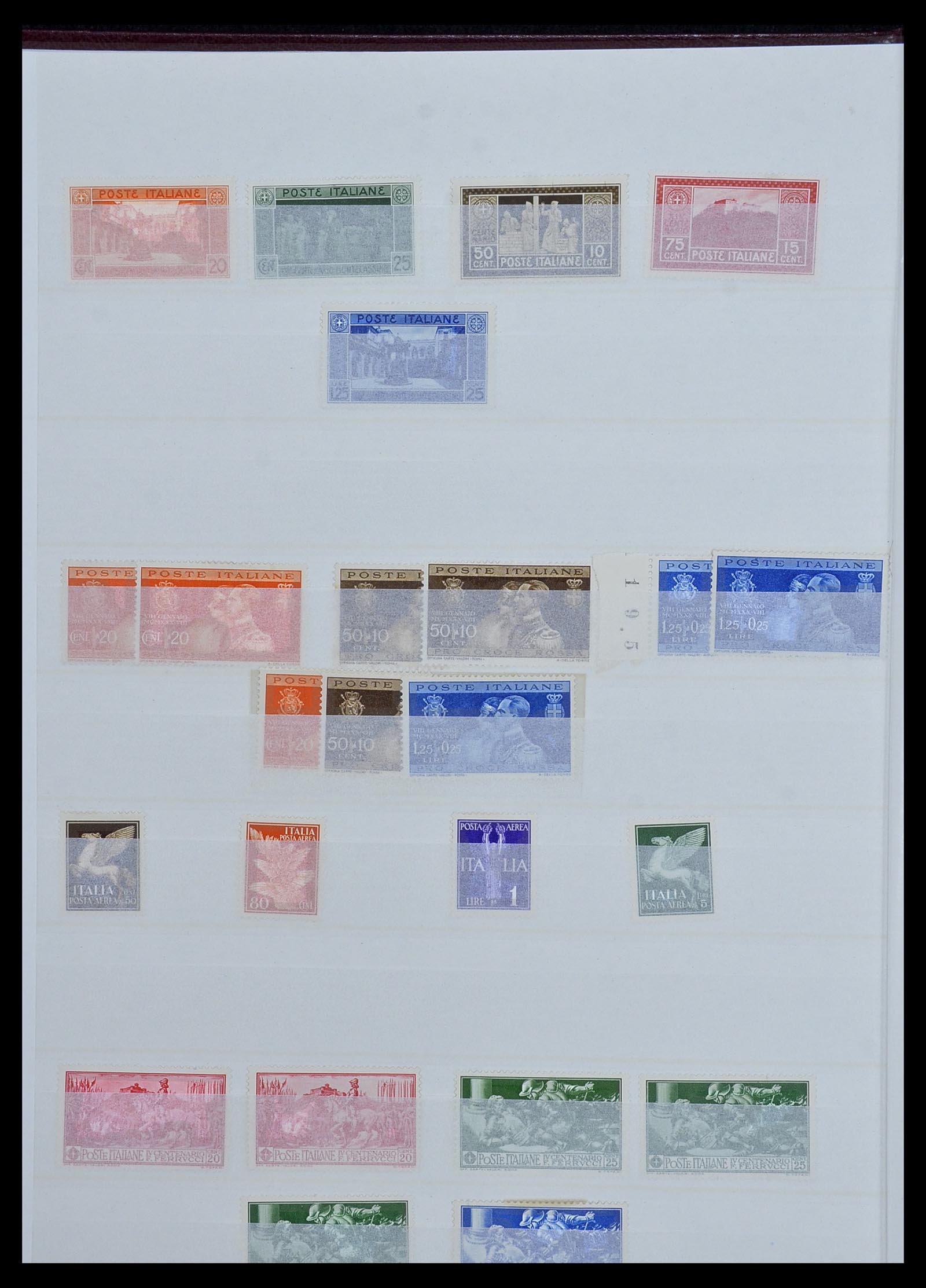 34214 008 - Postzegelverzameling 34214 Italië en gebieden 1861-1980.