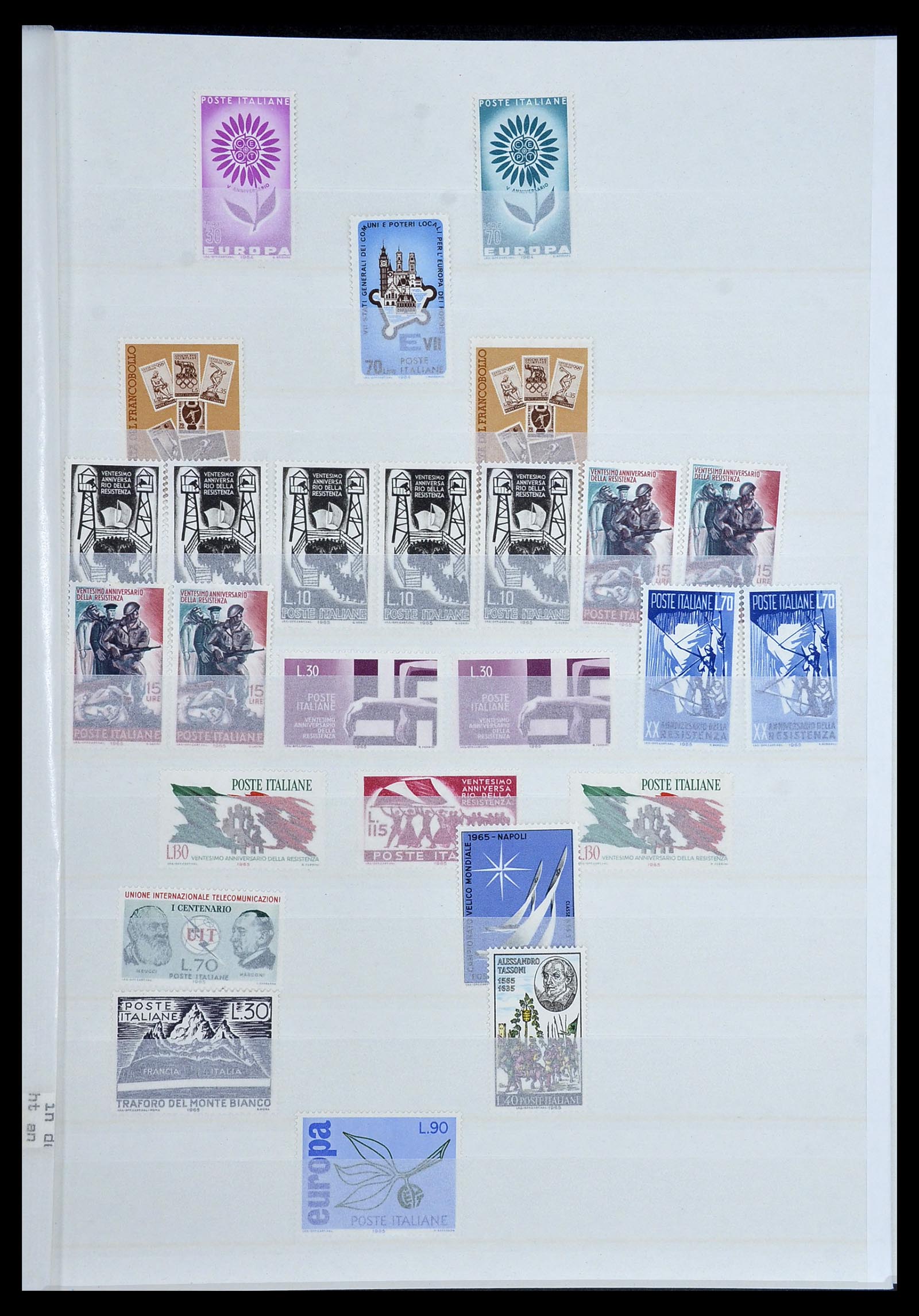 34214 027 - Postzegelverzameling 34214 Italië en gebieden 1861-1980.