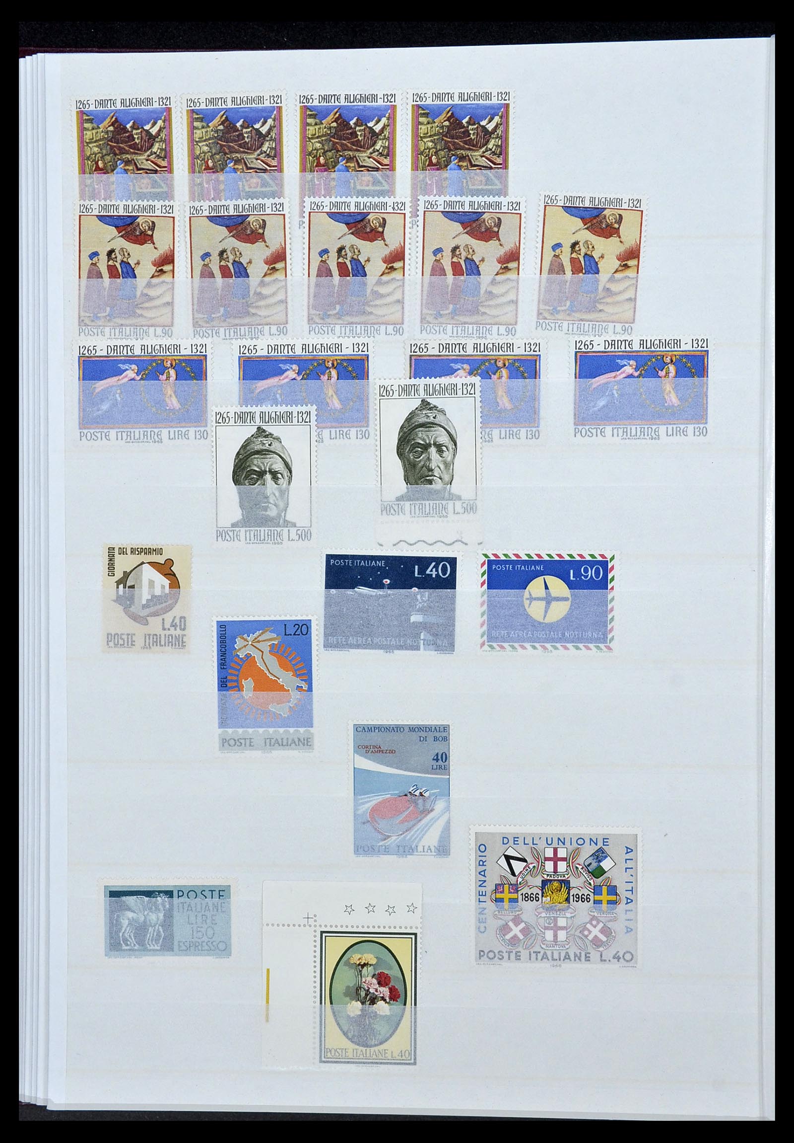 34214 028 - Postzegelverzameling 34214 Italië en gebieden 1861-1980.