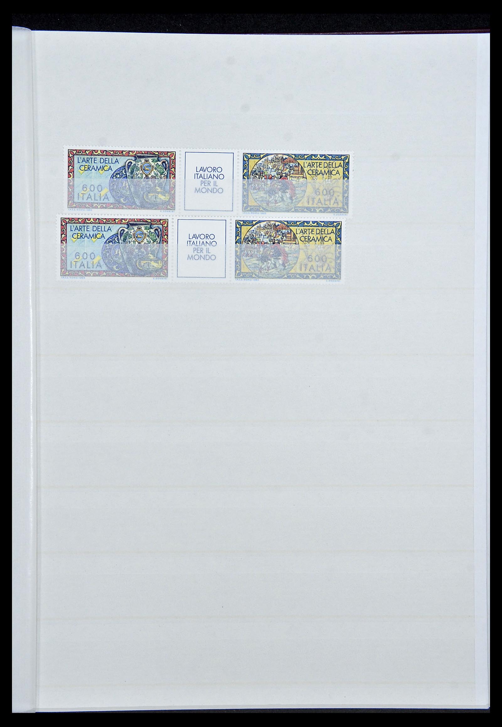 34214 036 - Stamp collection 34214 Italy and territories 1861-1980.