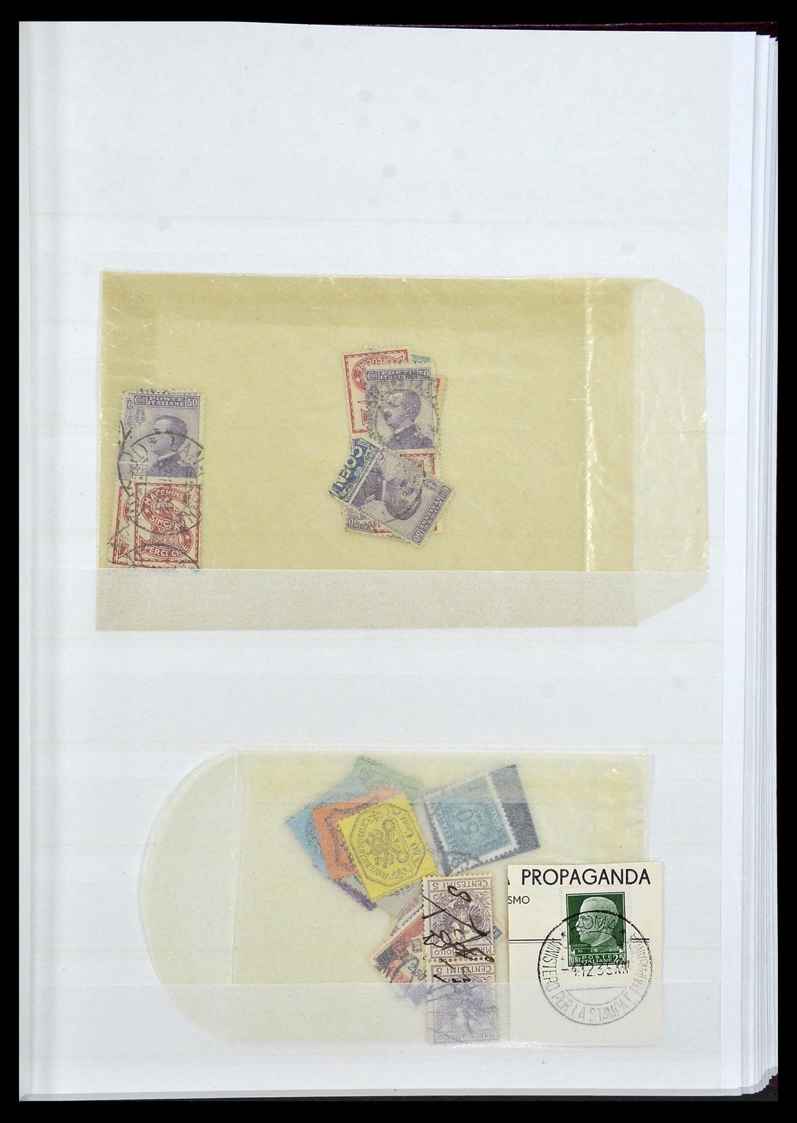 34214 039 - Postzegelverzameling 34214 Italië en gebieden 1861-1980.