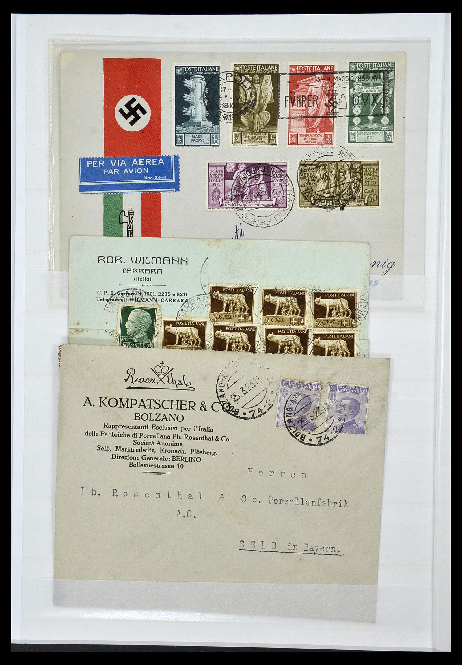 34214 045 - Stamp collection 34214 Italy and territories 1861-1980.