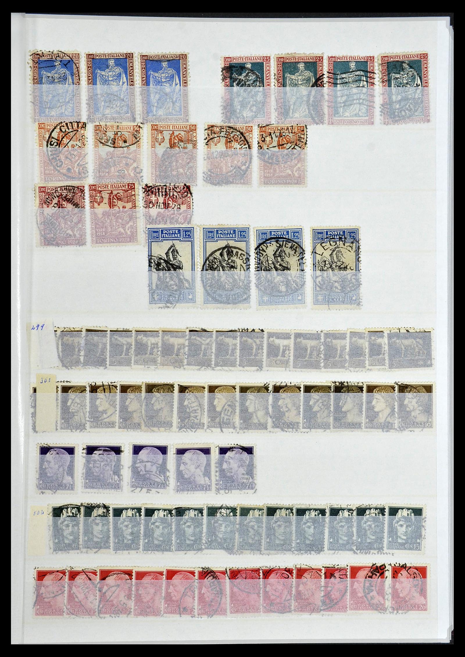 34215 017 - Stamp collection 34215 Italy 1861-1959.