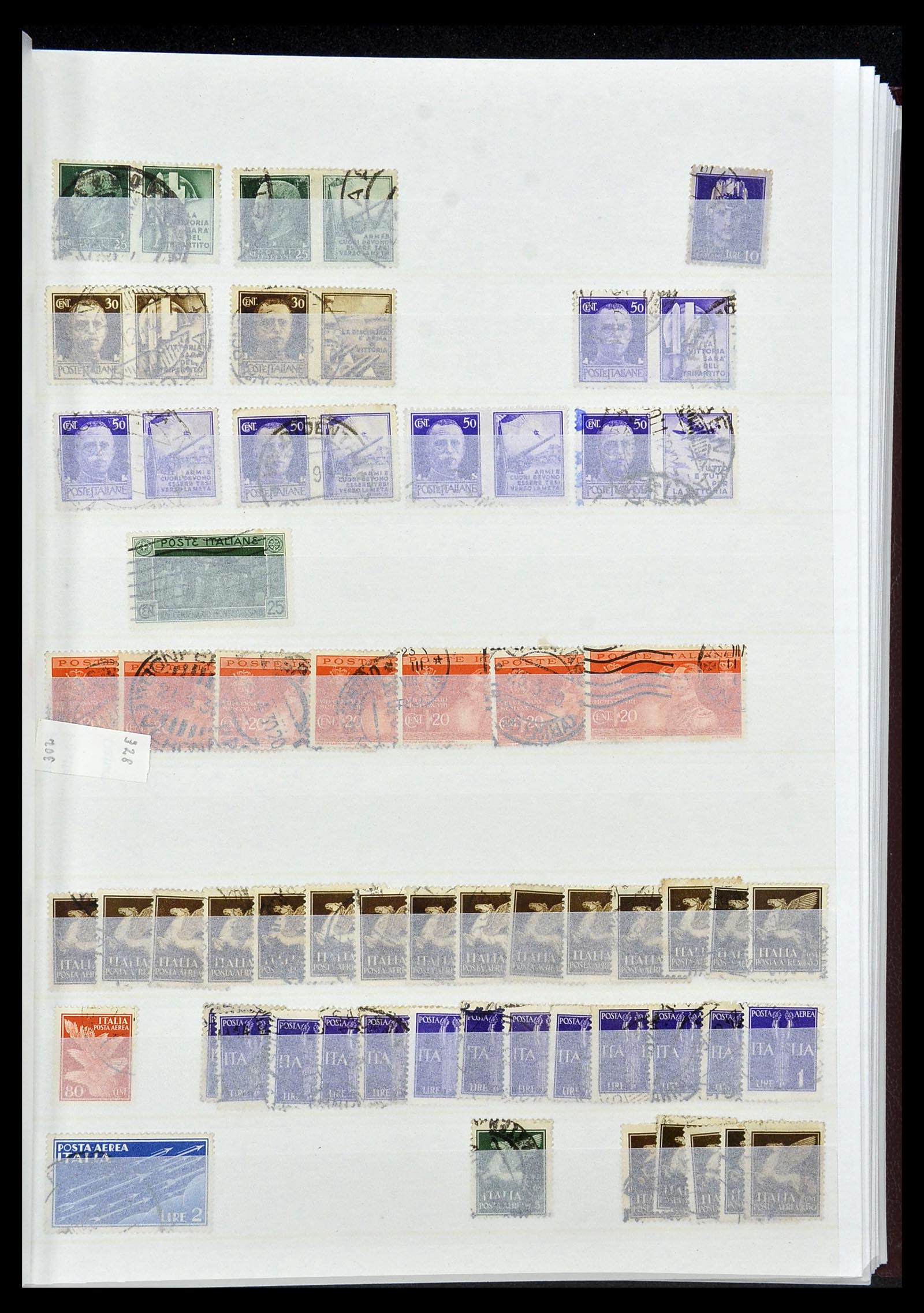 34215 019 - Stamp collection 34215 Italy 1861-1959.