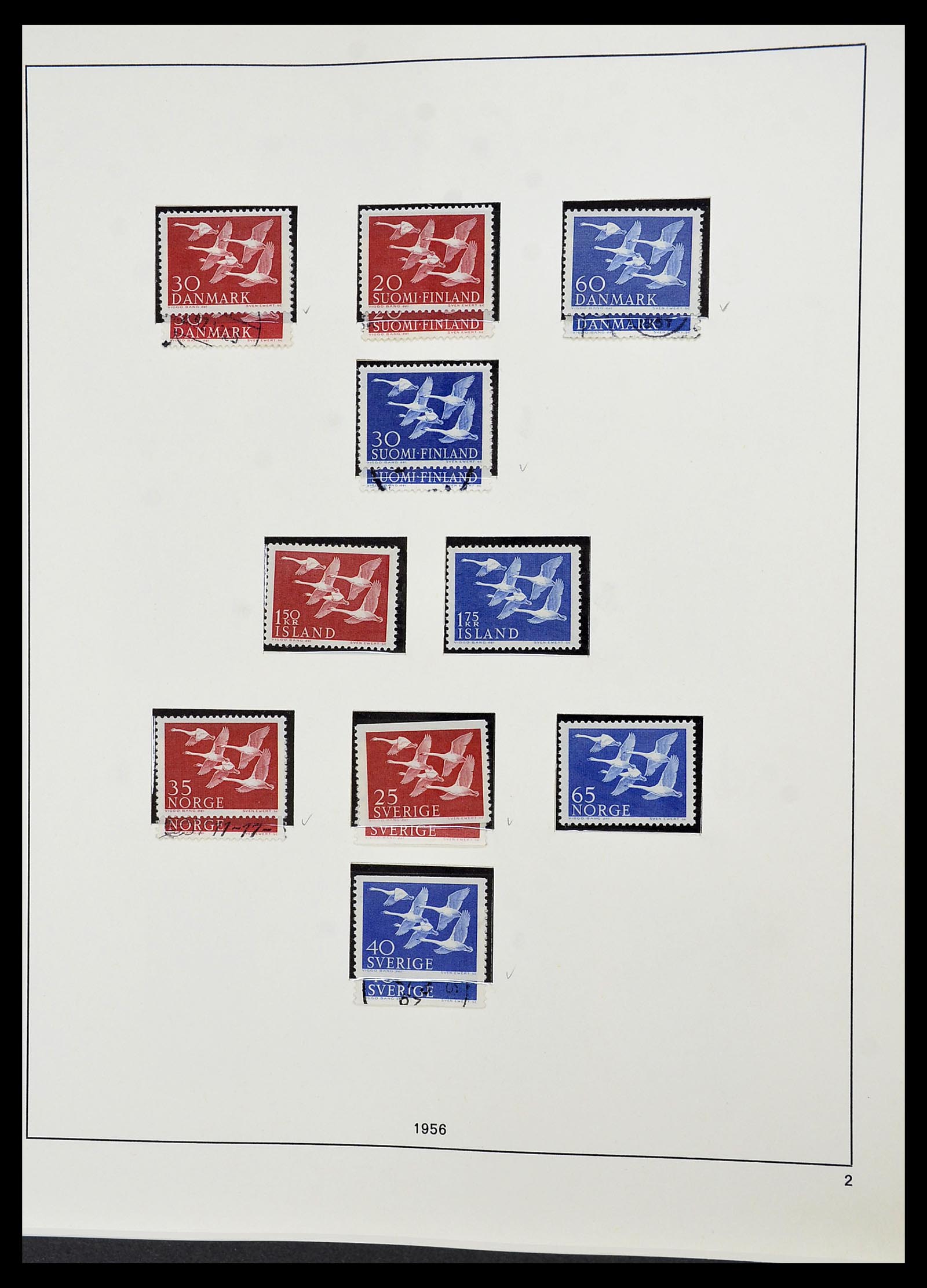 34216 002 - Postzegelverzameling 34216 Europa CEPT 1956-2003.