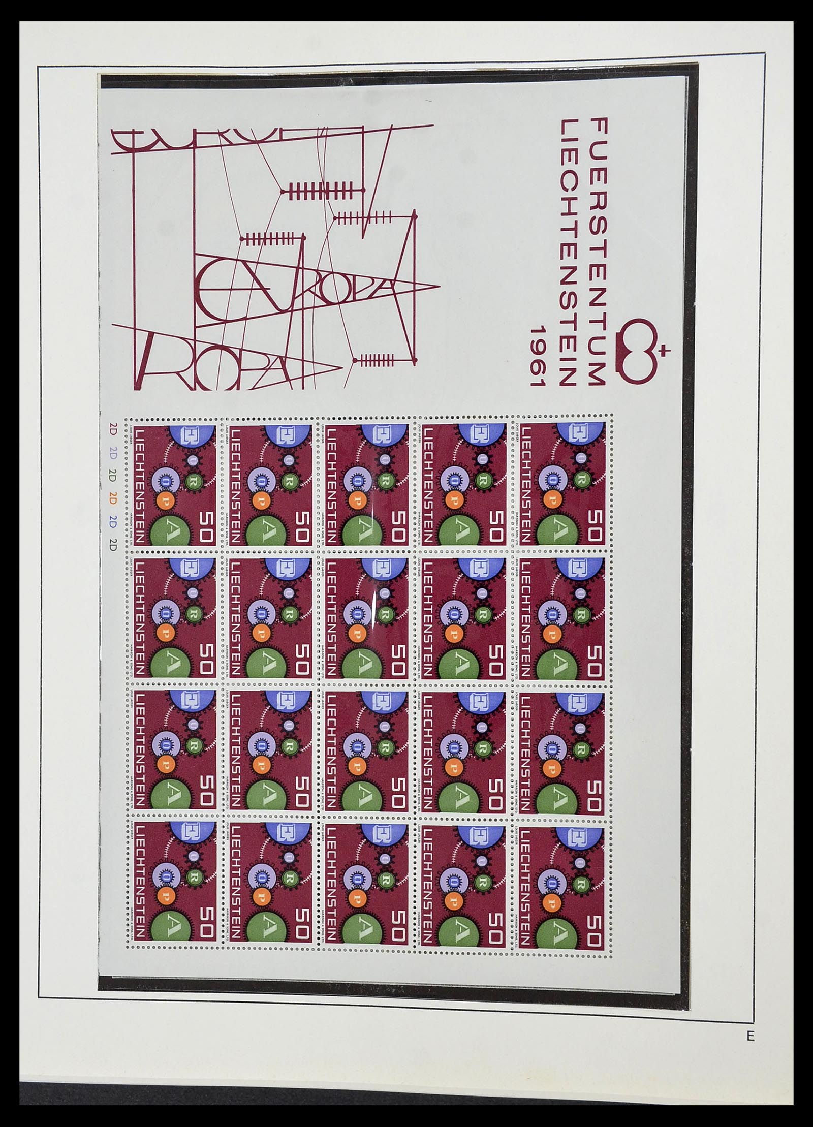 34216 012 - Postzegelverzameling 34216 Europa CEPT 1956-2003.