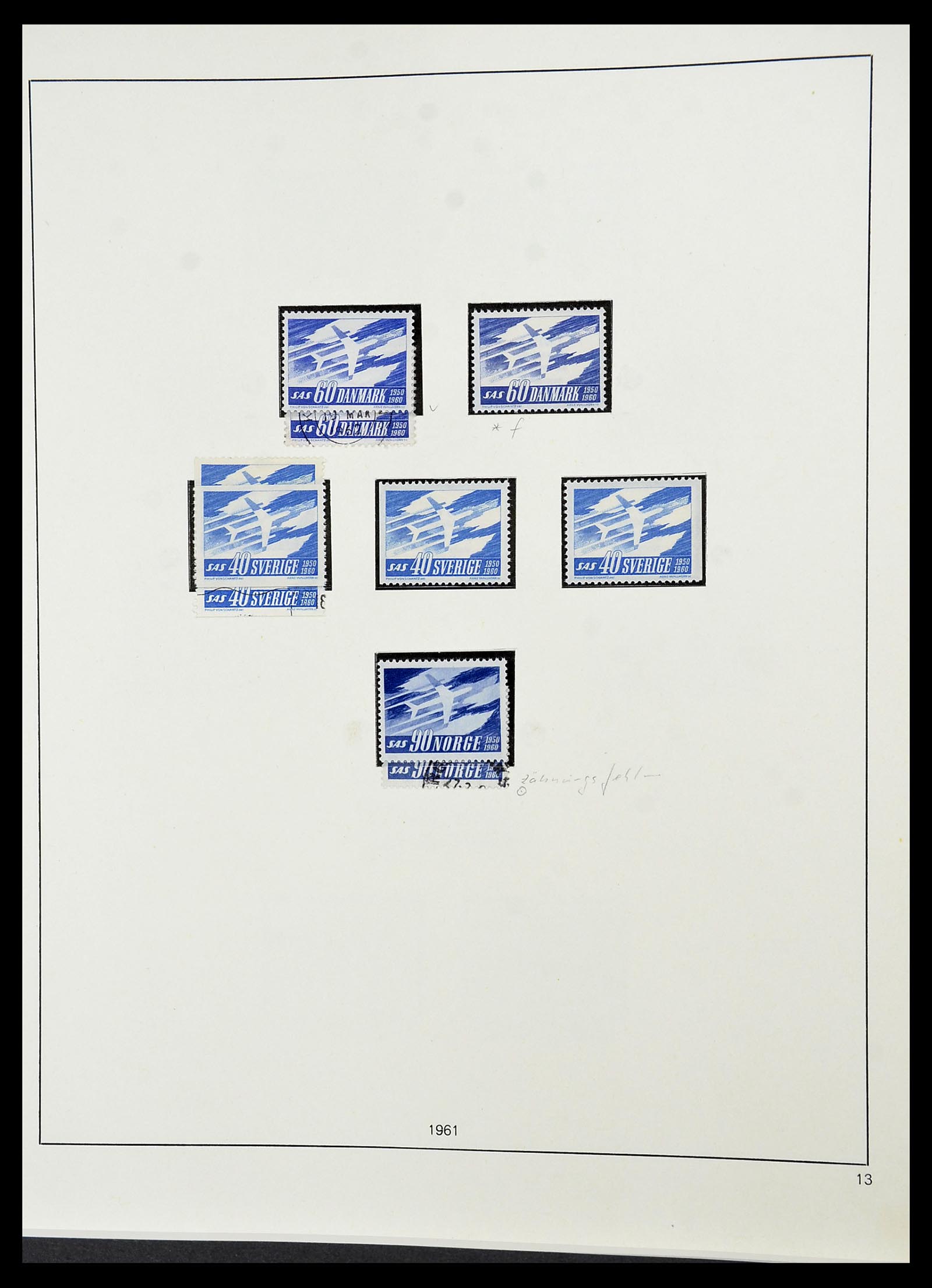 34216 014 - Postzegelverzameling 34216 Europa CEPT 1956-2003.