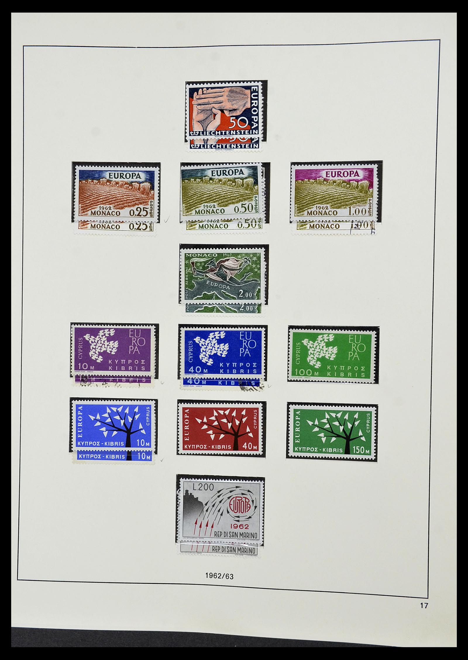 34216 020 - Postzegelverzameling 34216 Europa CEPT 1956-2003.