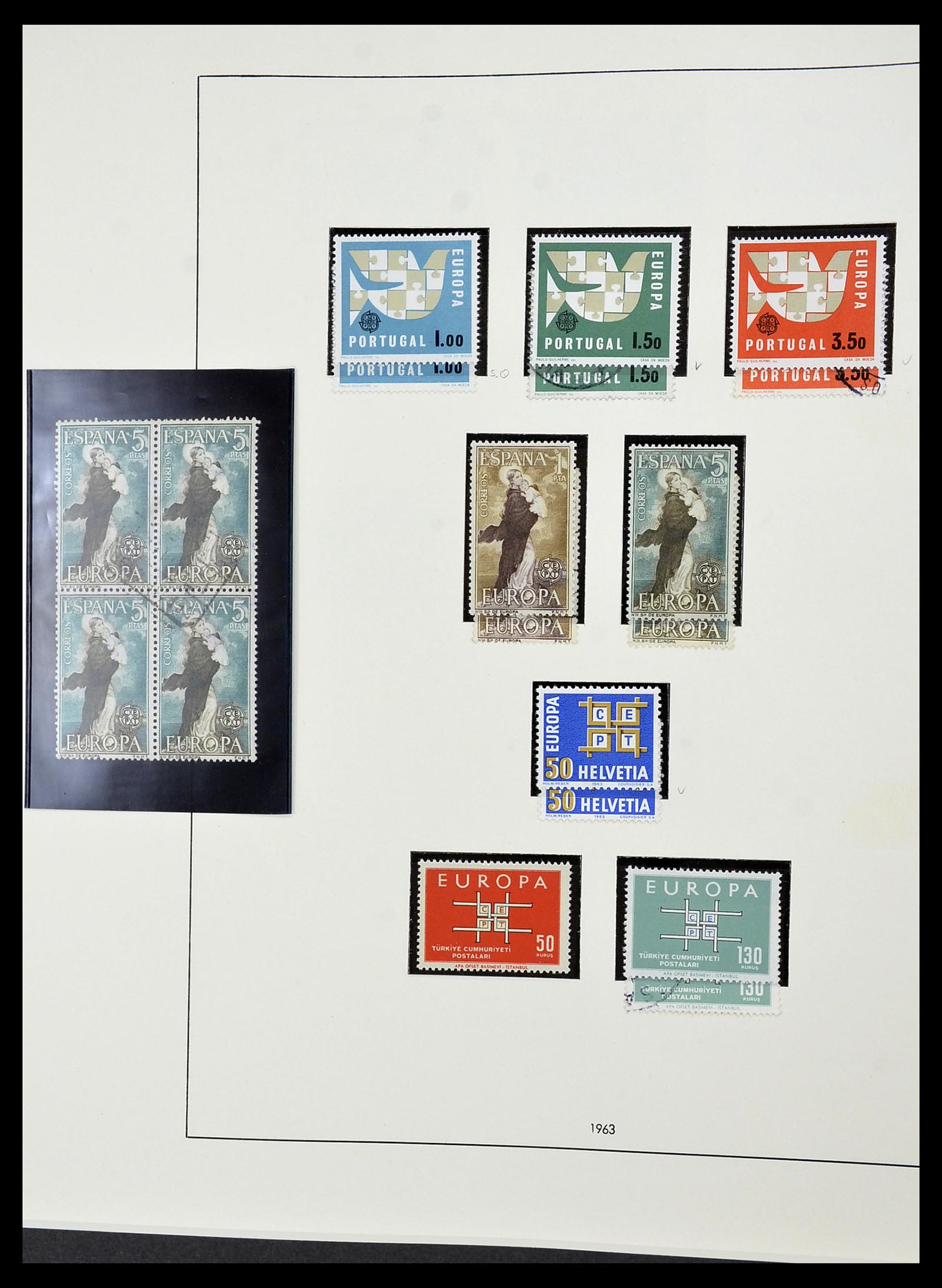 34216 023 - Postzegelverzameling 34216 Europa CEPT 1956-2003.