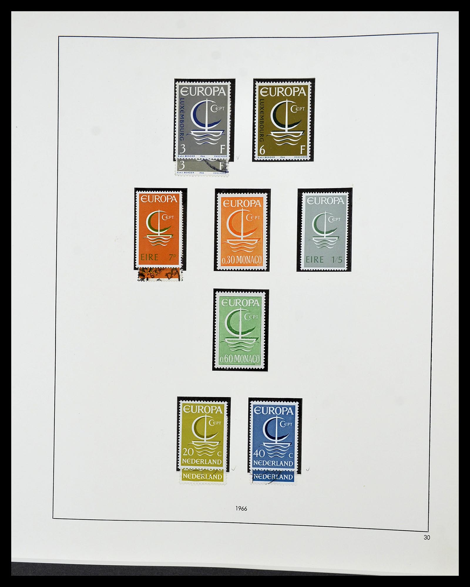 34216 037 - Postzegelverzameling 34216 Europa CEPT 1956-2003.