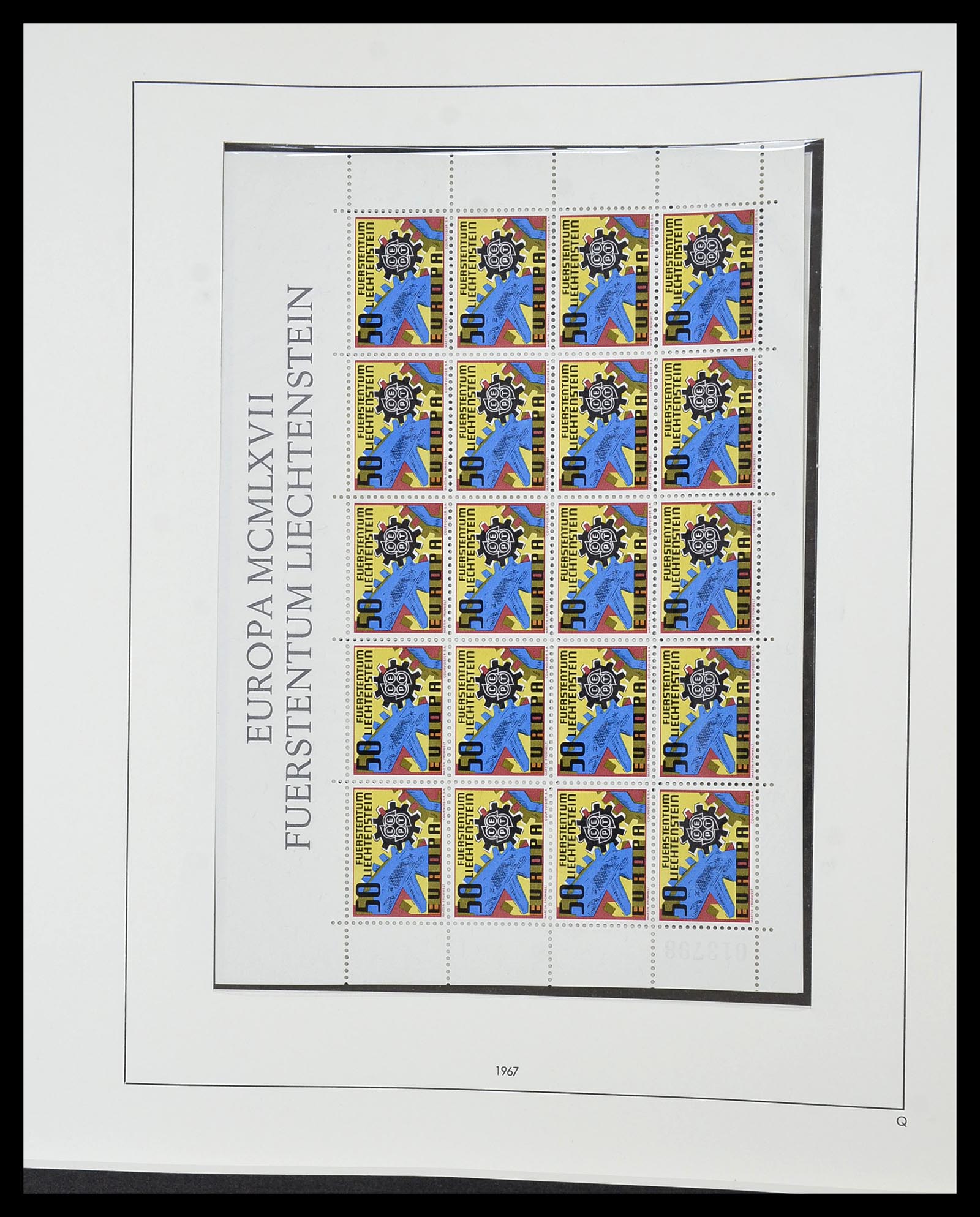 34216 045 - Postzegelverzameling 34216 Europa CEPT 1956-2003.