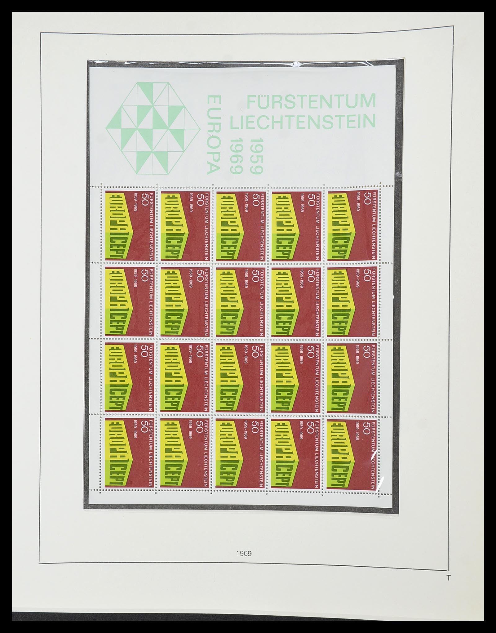34216 056 - Postzegelverzameling 34216 Europa CEPT 1956-2003.