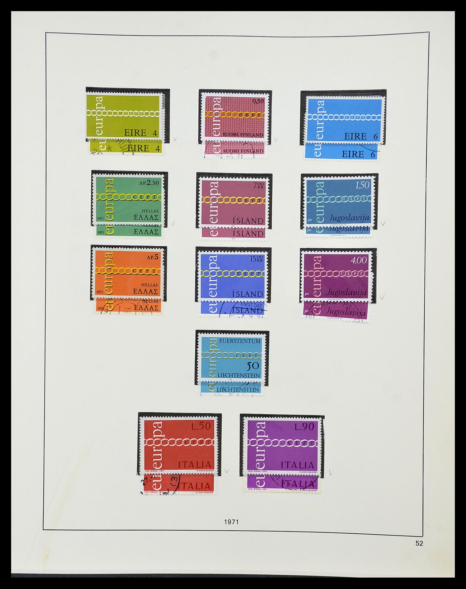 34216 063 - Stamp collection 34216 Europa CEPT 1956-2003.