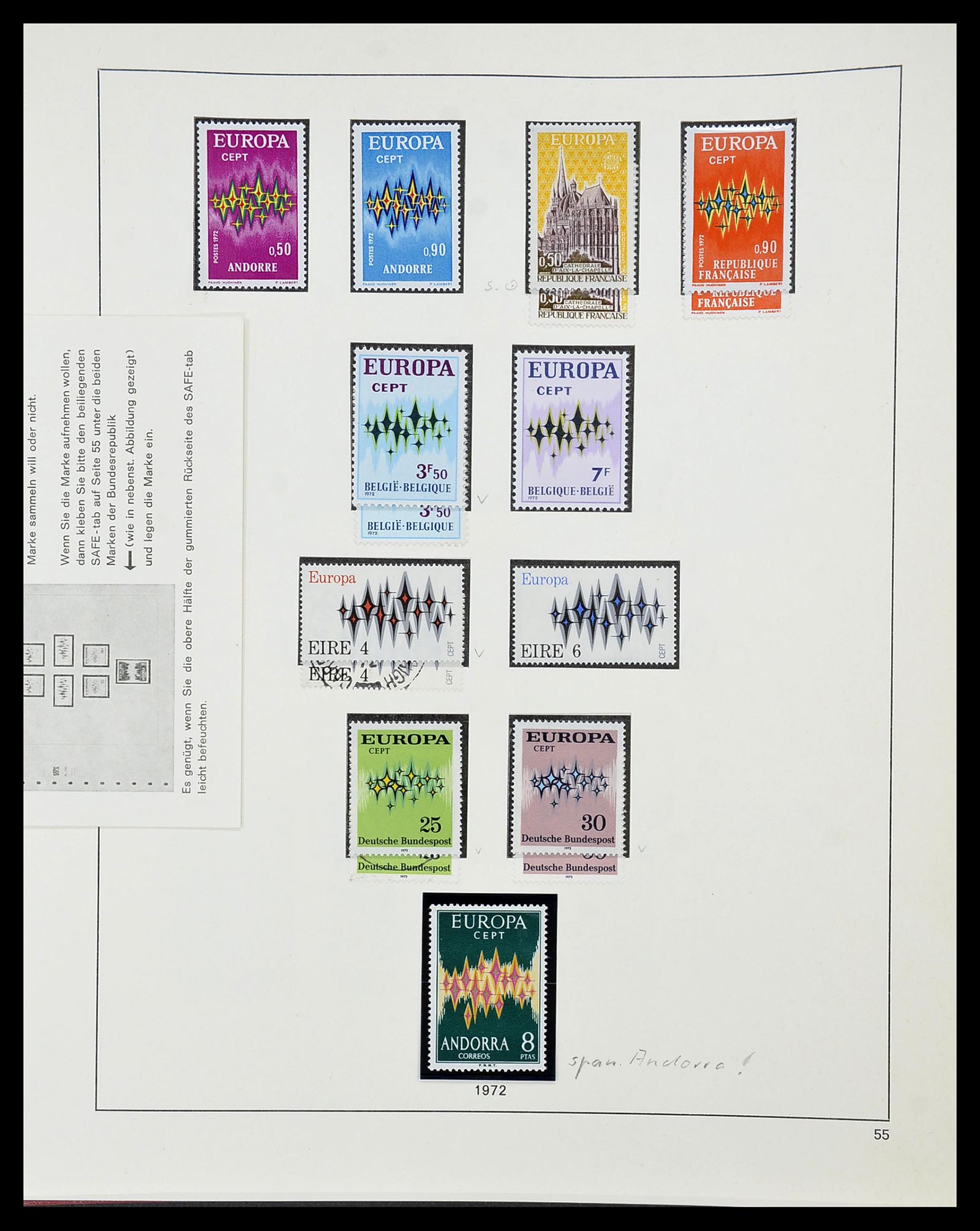 34216 067 - Stamp collection 34216 Europa CEPT 1956-2003.