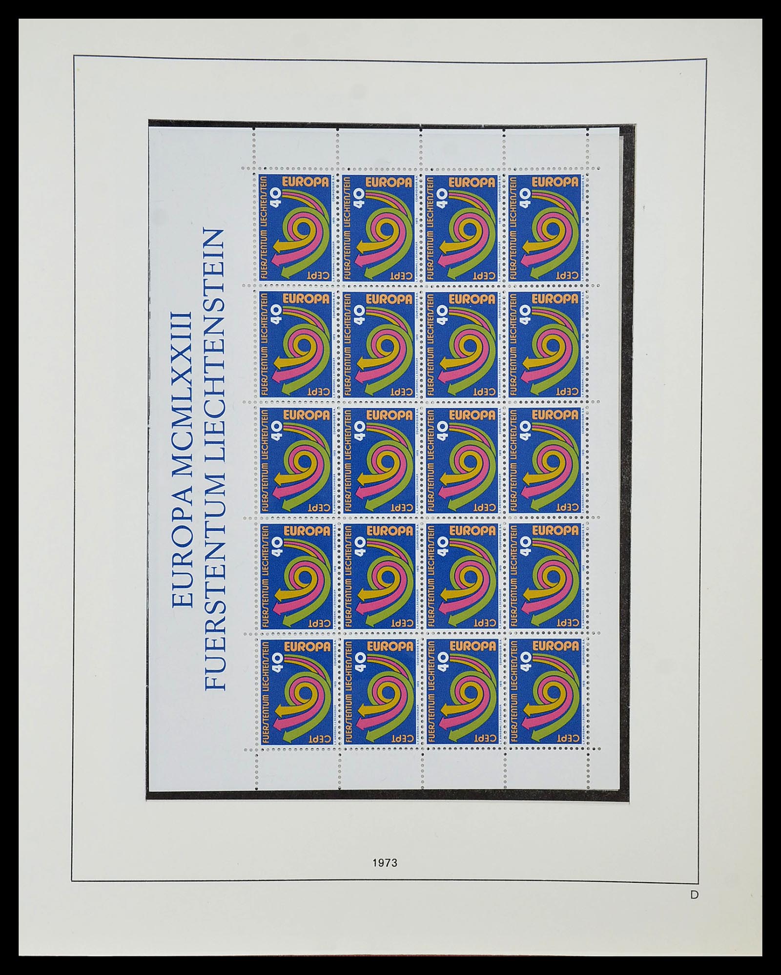 34216 078 - Stamp collection 34216 Europa CEPT 1956-2003.