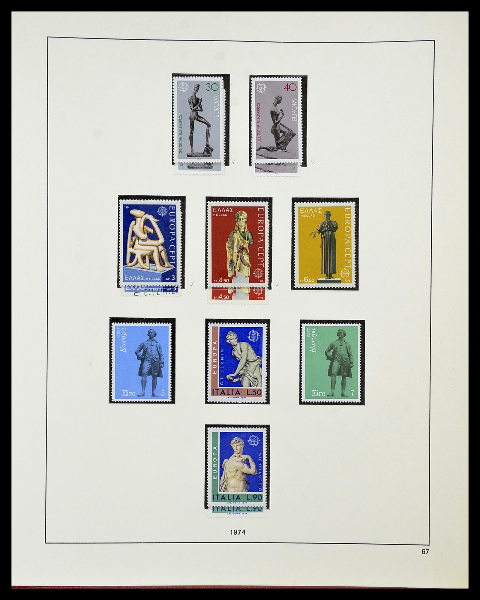 34216 083 - Postzegelverzameling 34216 Europa CEPT 1956-2003.